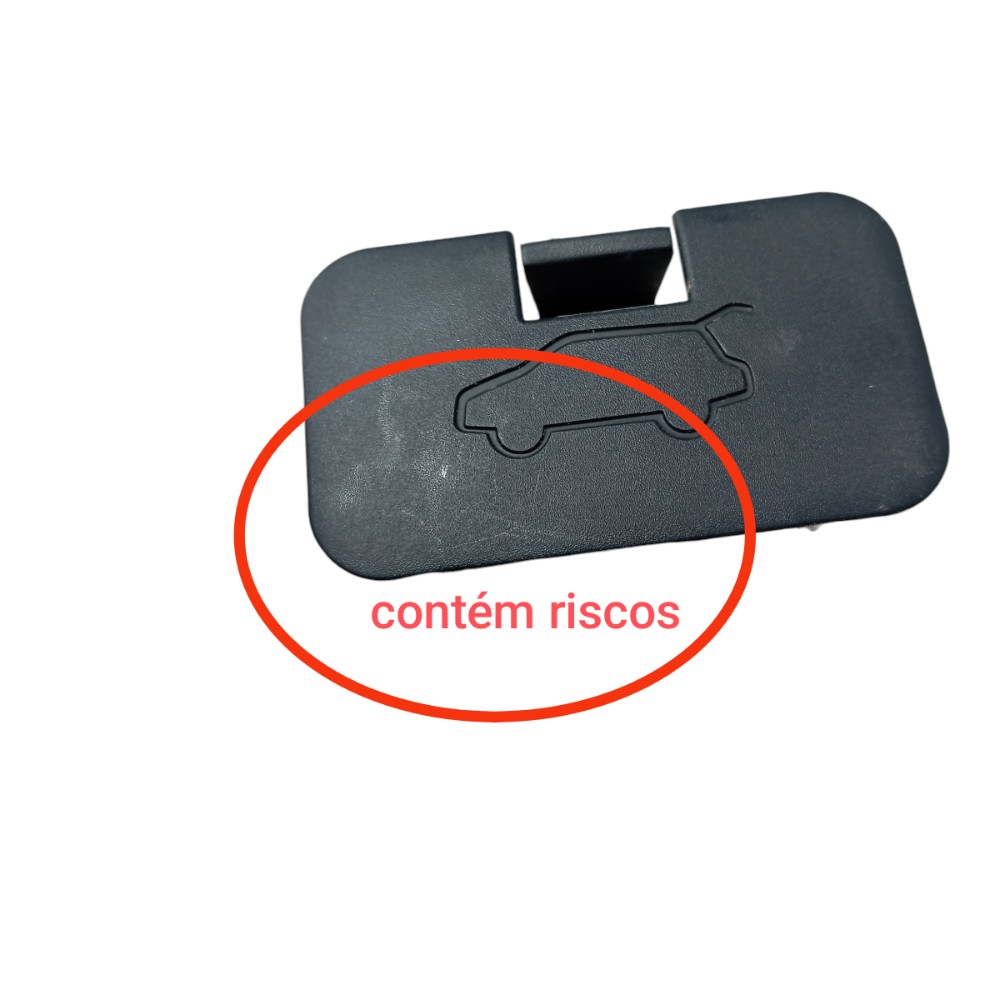 Acabamento Interno Tampa Traseira Jac T50 2017 2021 V662 Preto 2