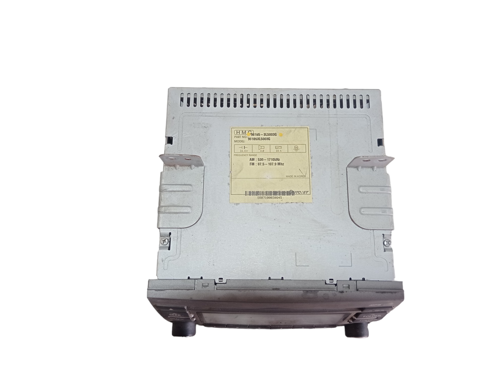 Rádio Hyundai Azera 2009 3.3 V595 5
