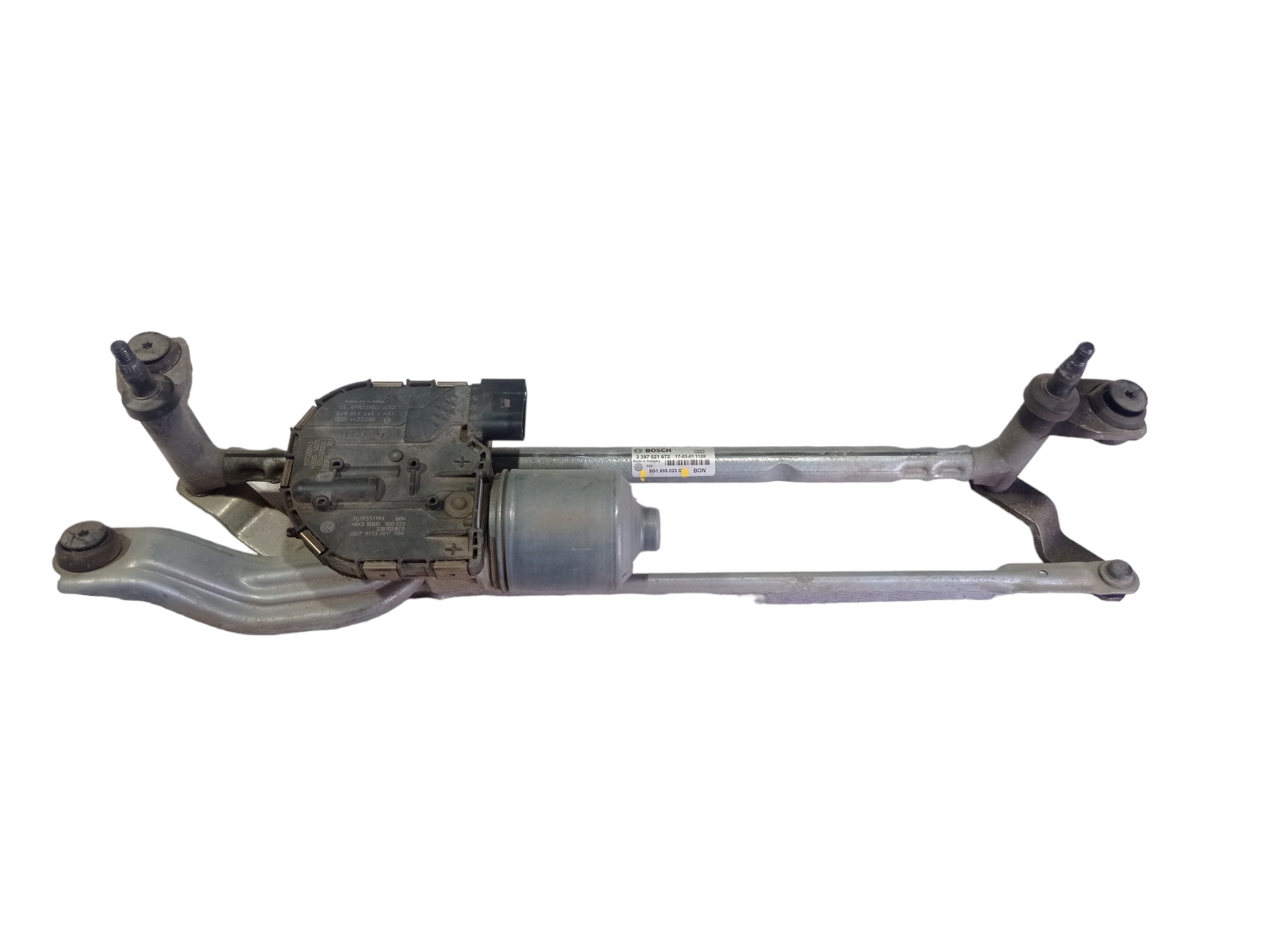 Motor Limpador Parabrisa Vw Golf Tsi Comfortline 2017 V585
