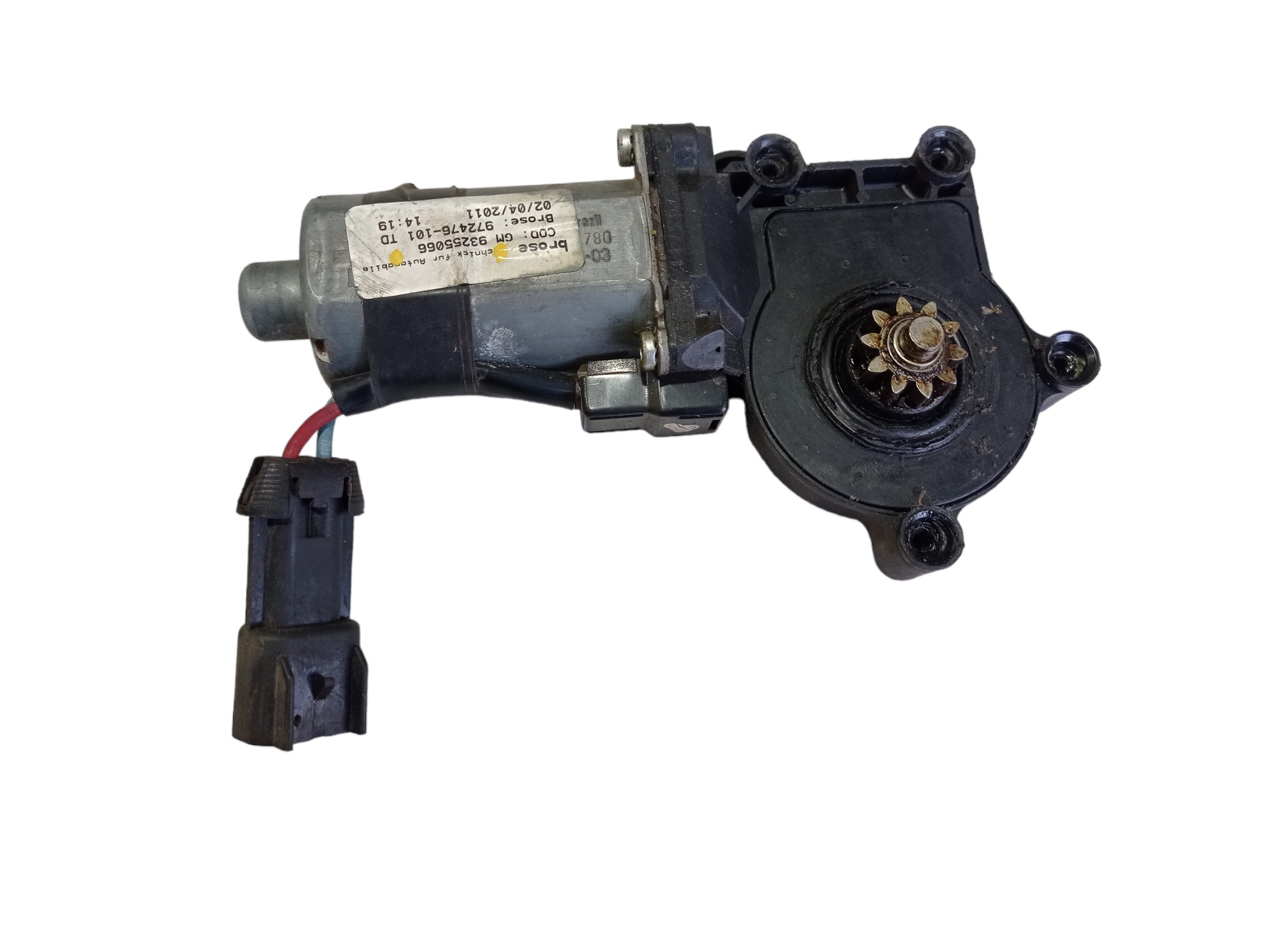Motor Máquina Vidro Porta Traseira Direita Gm Astra 11 V480 9