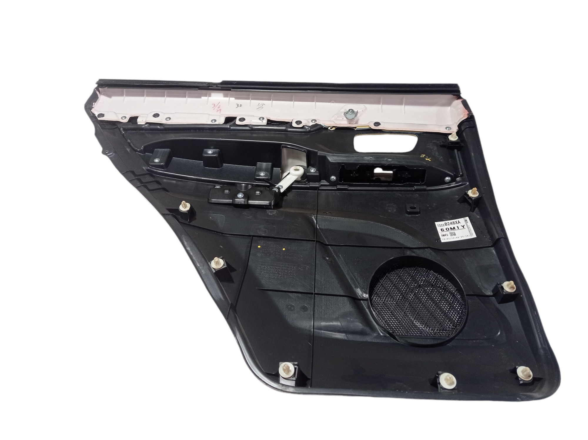 Forro Porta Traseiro Direito Pajero Full 2020 V599 5