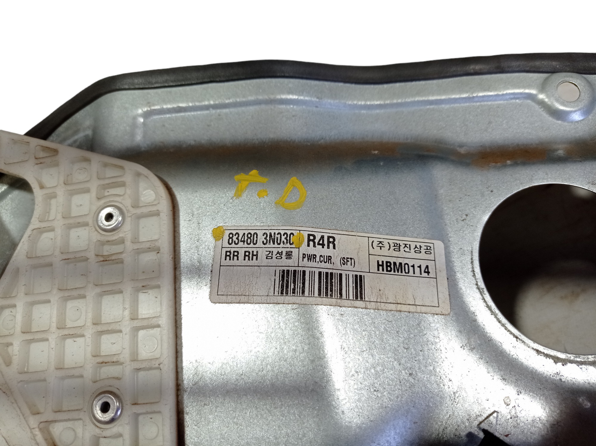 Máquina Vidro Porta Traseira Direita Hyundai Equus 13 V577 8