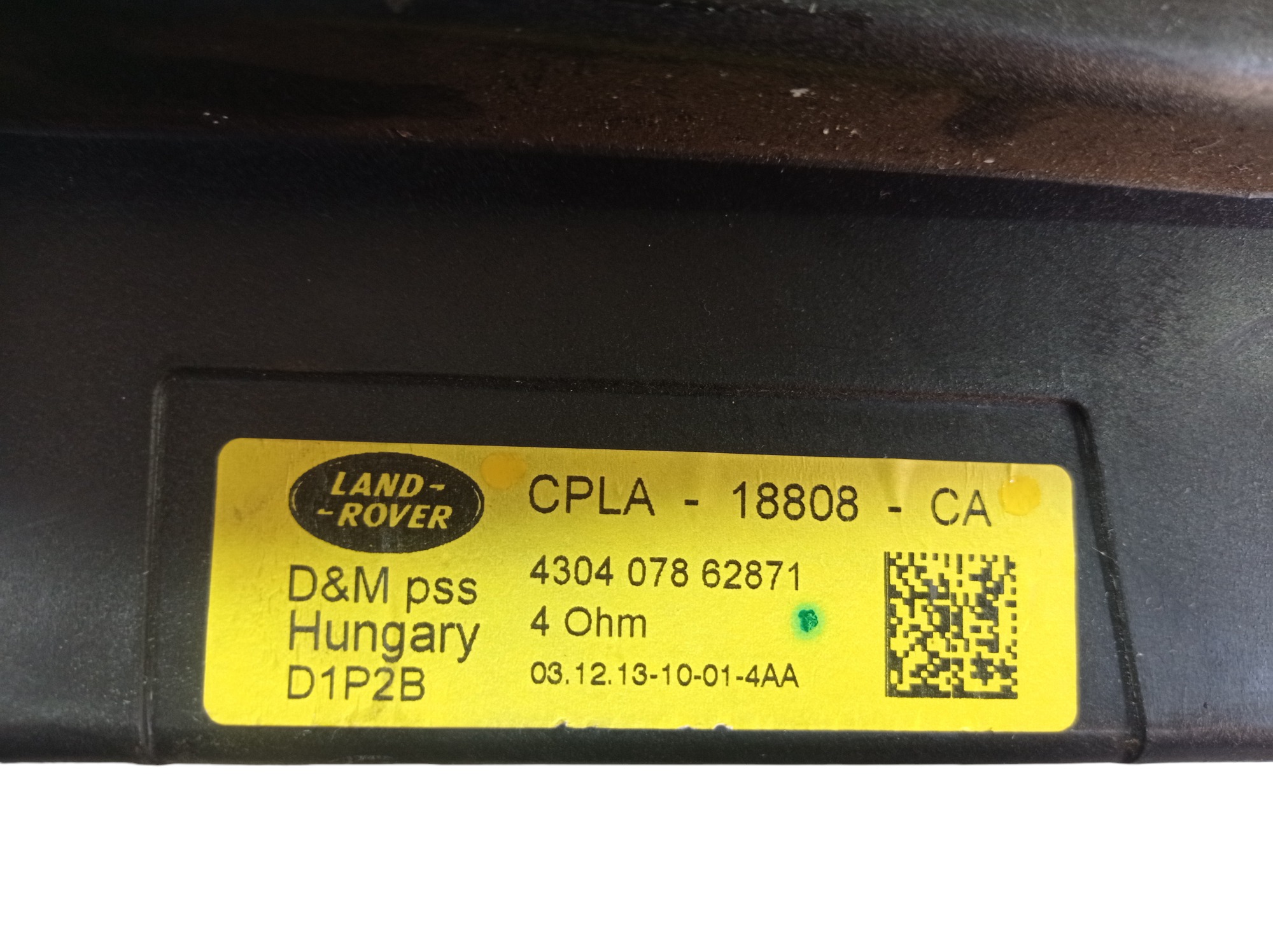 Caixa Alto Falante Subwoofer Range Rover Sport 2014 3.0 V592 Preto 8