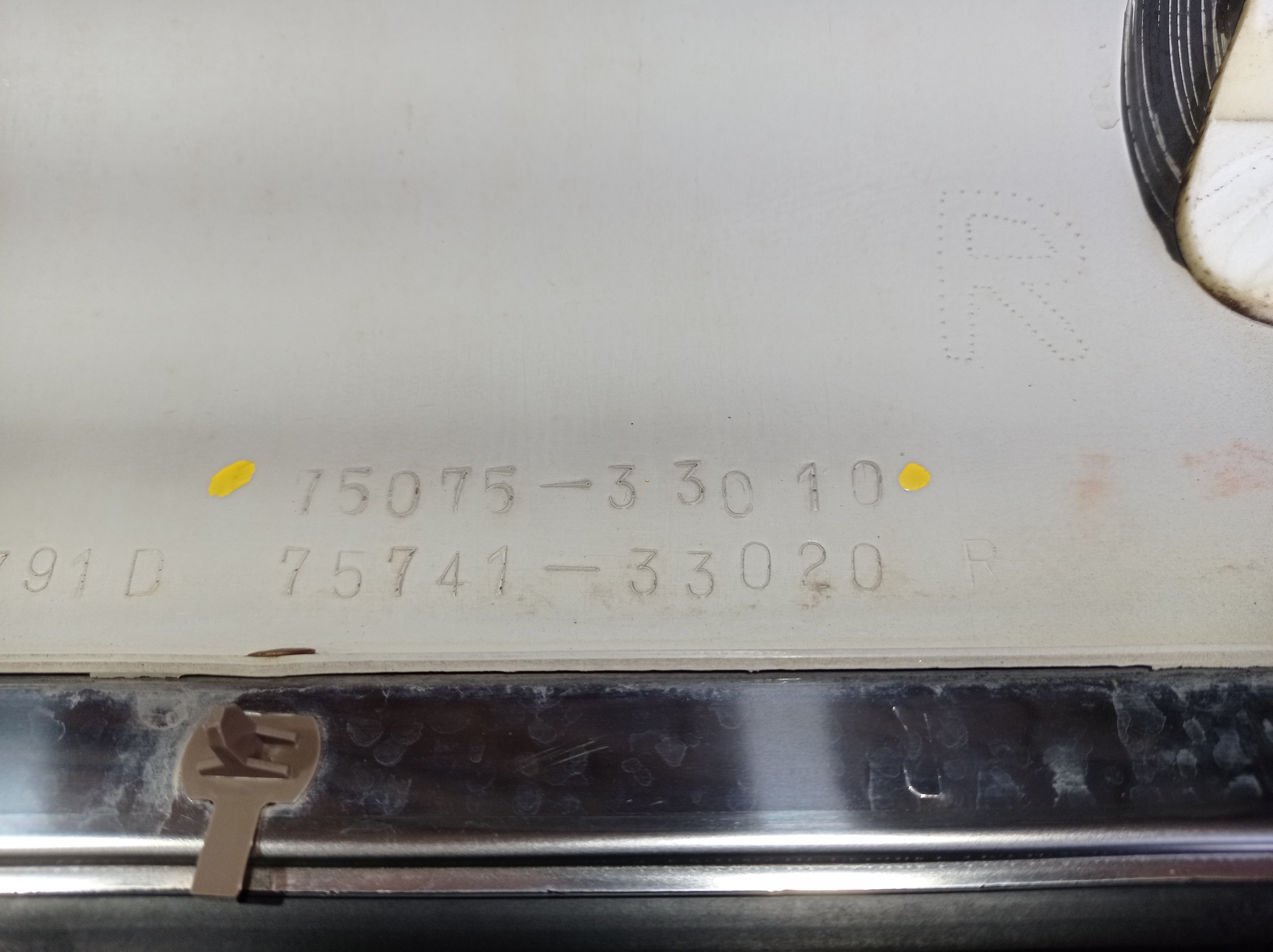 Friso Porta Traseira Direita Lexus Es300 1993 V571 8