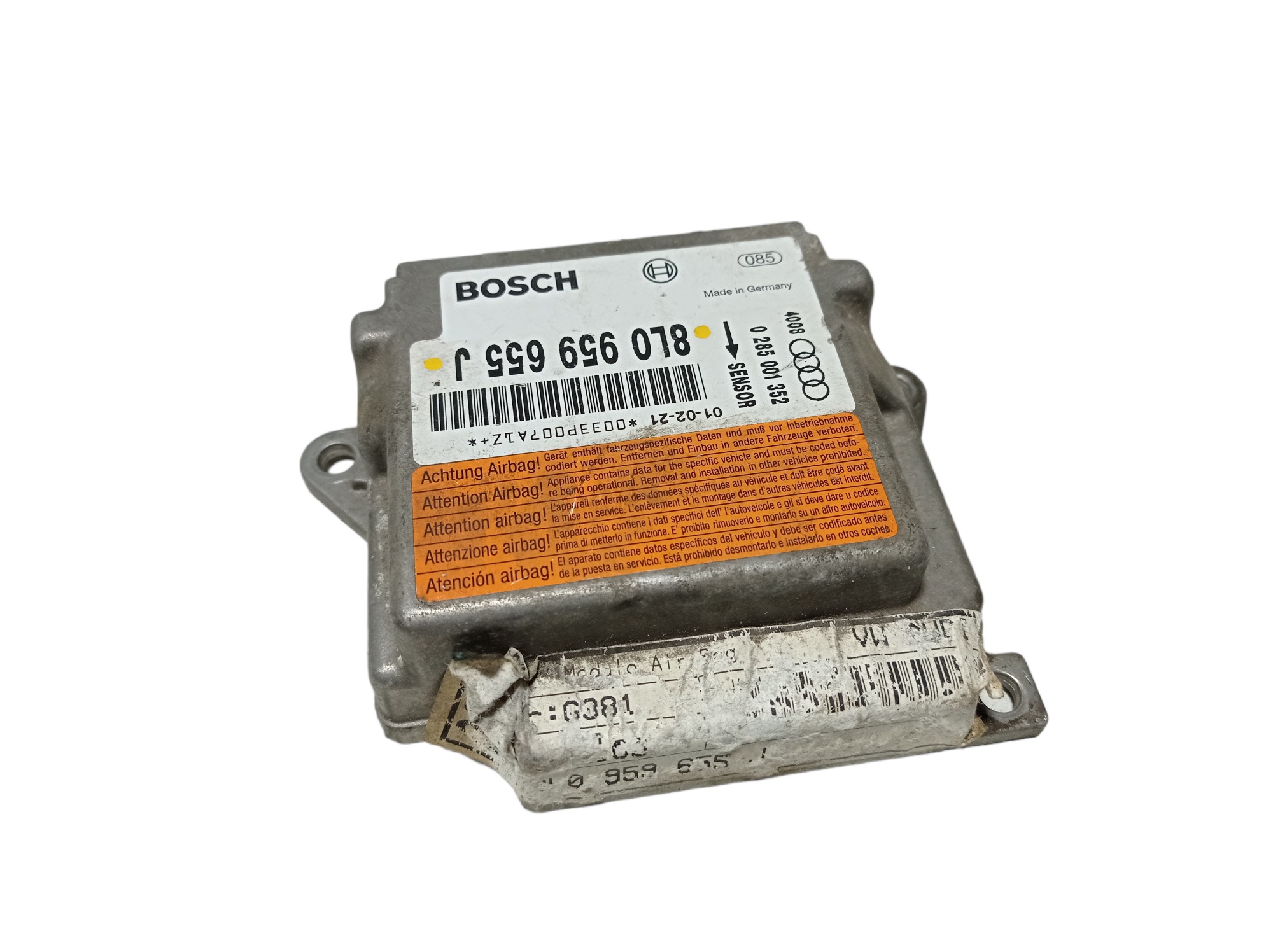 Módulo 8l0959655j Audi A3 2002 8l0959655j V109 6