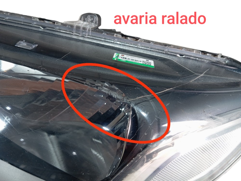 Lente Farol Esquerdo Honda Fit 2016 W1297 V327 8