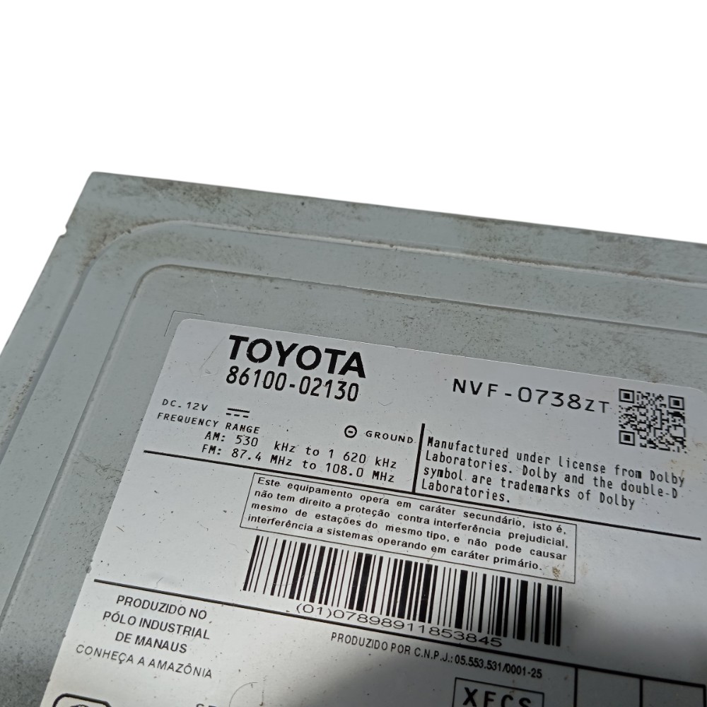 Multimídia Toyota Corolla 2017 7