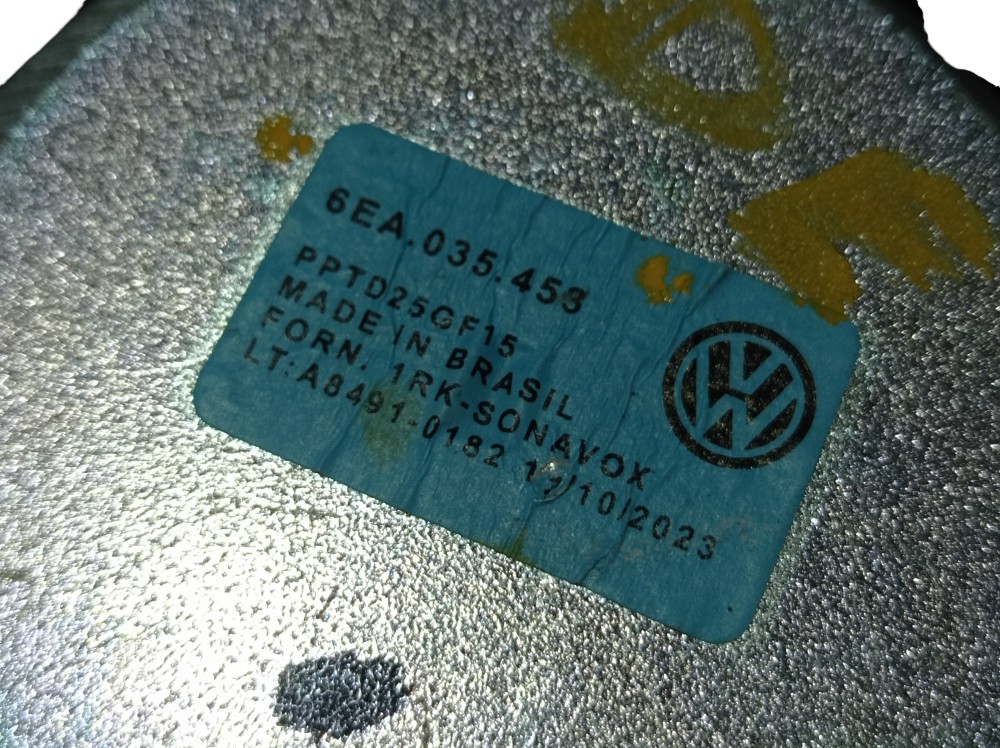 Alto Falante Dianteiro Esquerdo Vw Nivus Hl Tsi 2024 V608 Preto 7