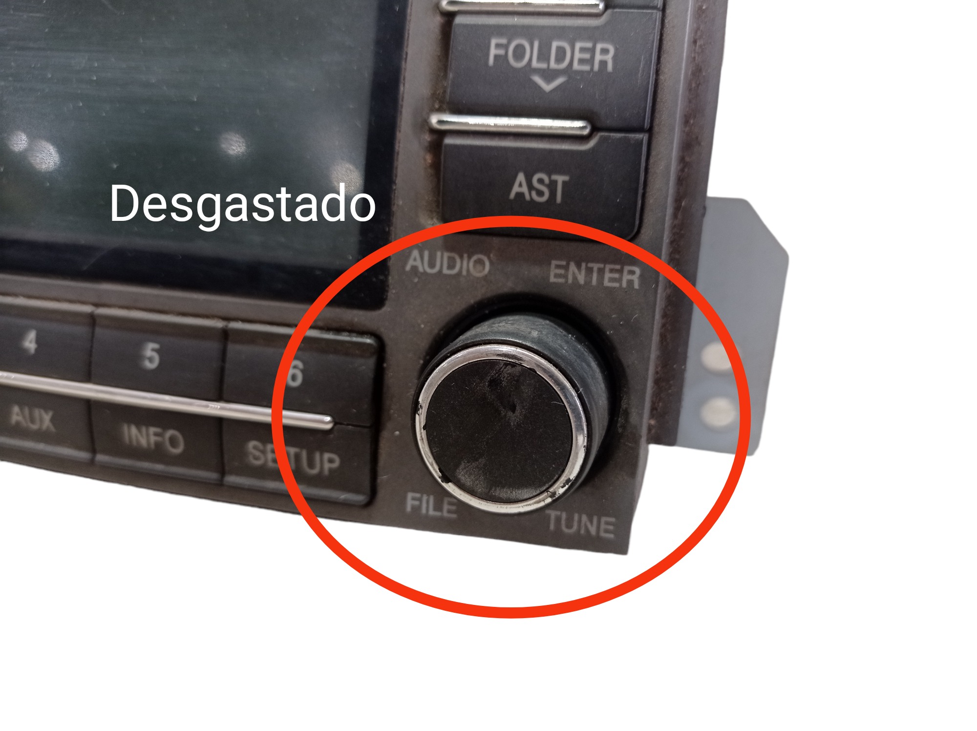 Rádio Hyundai Azera 2009 3.3 V595 8