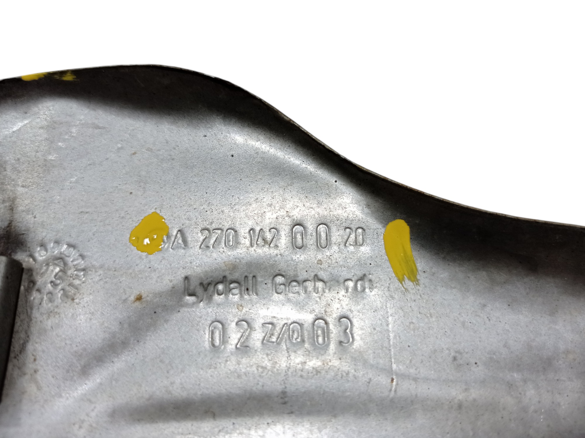 Defletor Catalisador Mercedes Gla 200 2016 A2701420020 V568 5