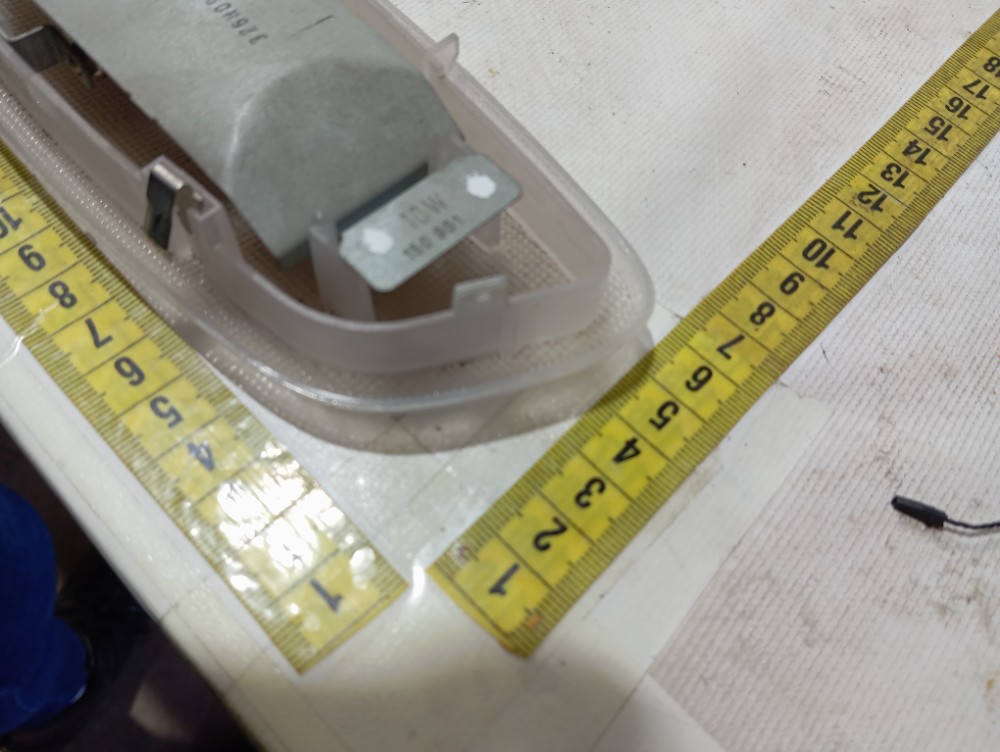 Luz Cortesia Teto Trase Central Mercedes C180 2002 2007 V661 7