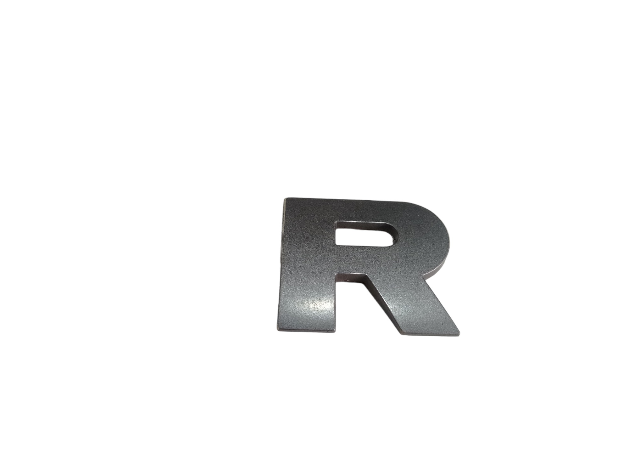 Emblema Letra R Land Rover Discovery 4 2010 A 2014 V582 Cinza 1
