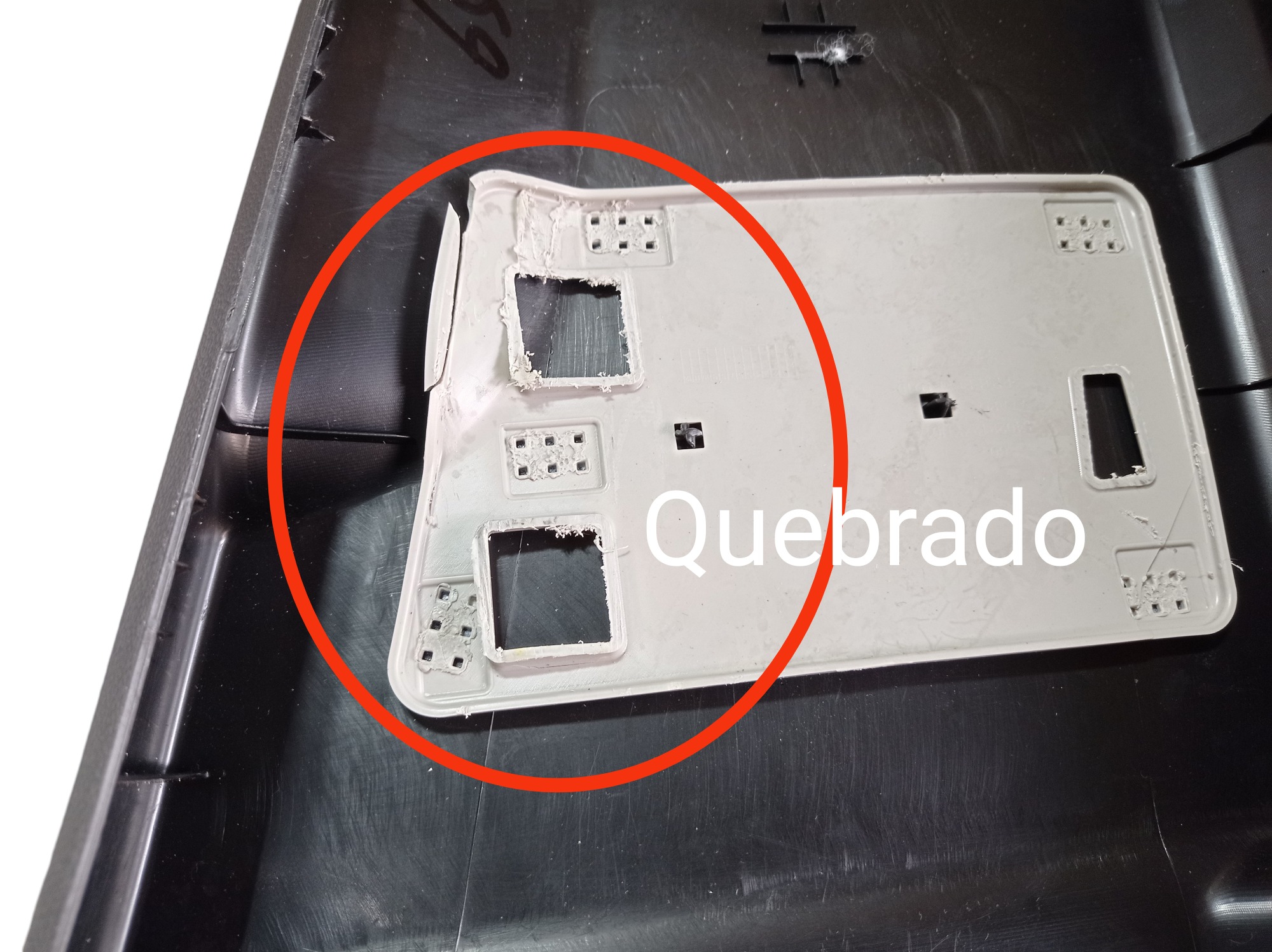 Moldura Coluna Central Esquerda Gwm Haval H6 Gt 2024 V598 3