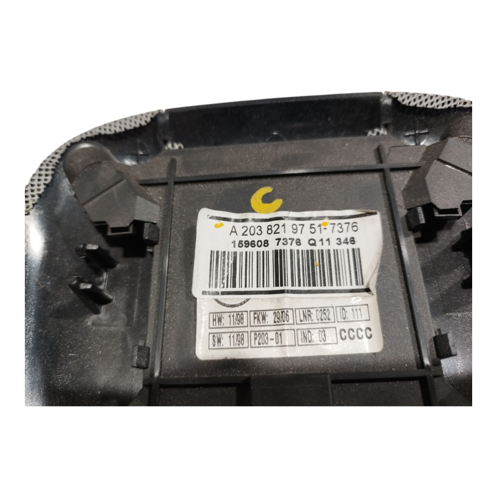 Sensor Alarme Teto Mercedes C180 2002 2007 V661 7