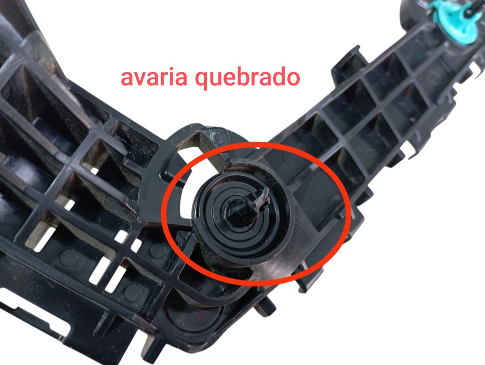 Suporte Direito Parachoque Traseiro Lexus Rx500hf 2023 V619 6