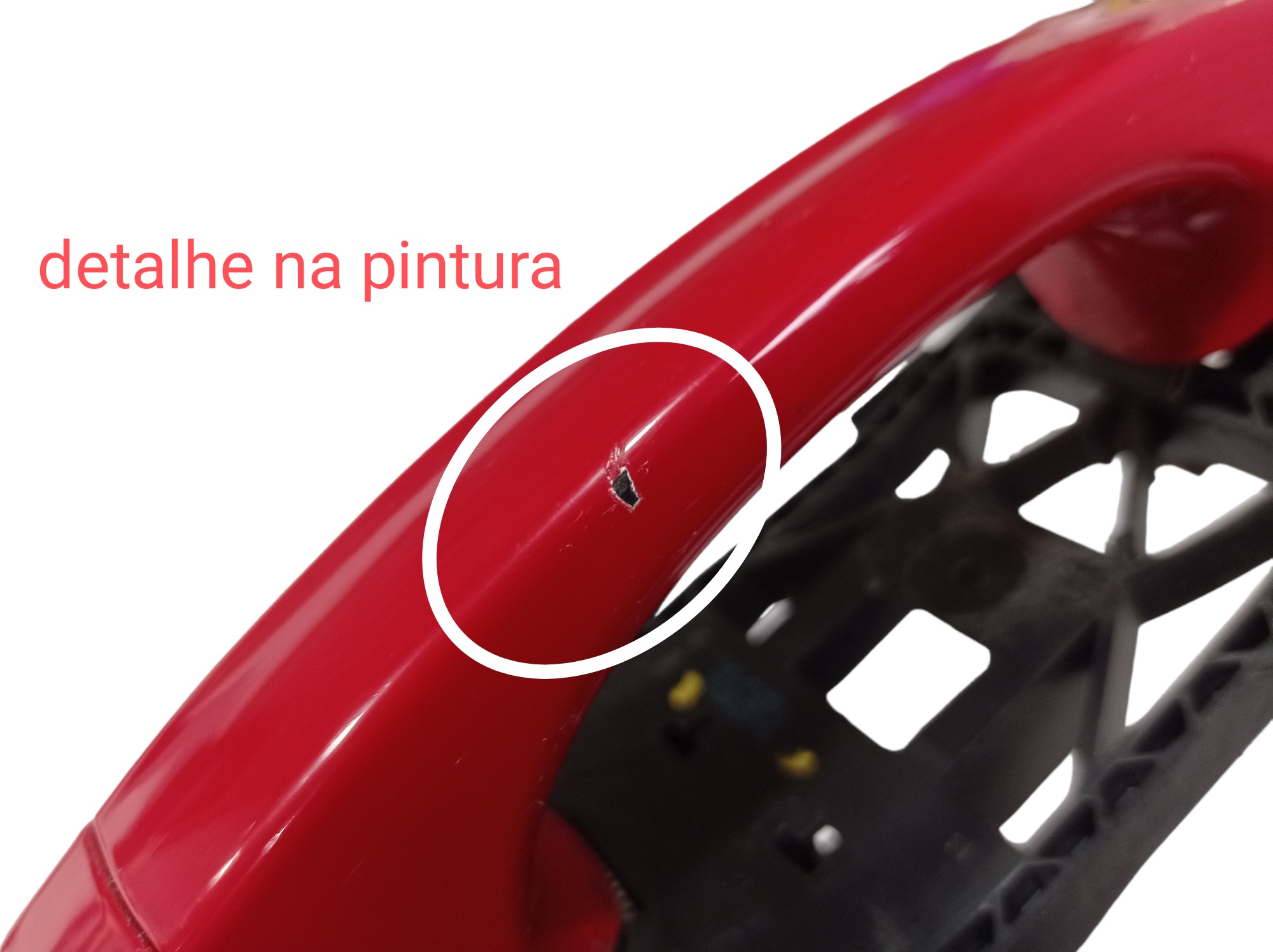 Maçaneta Ext Porta Traseira Direita Golf Comfortline 17 V585 Vermelho Traseira 6