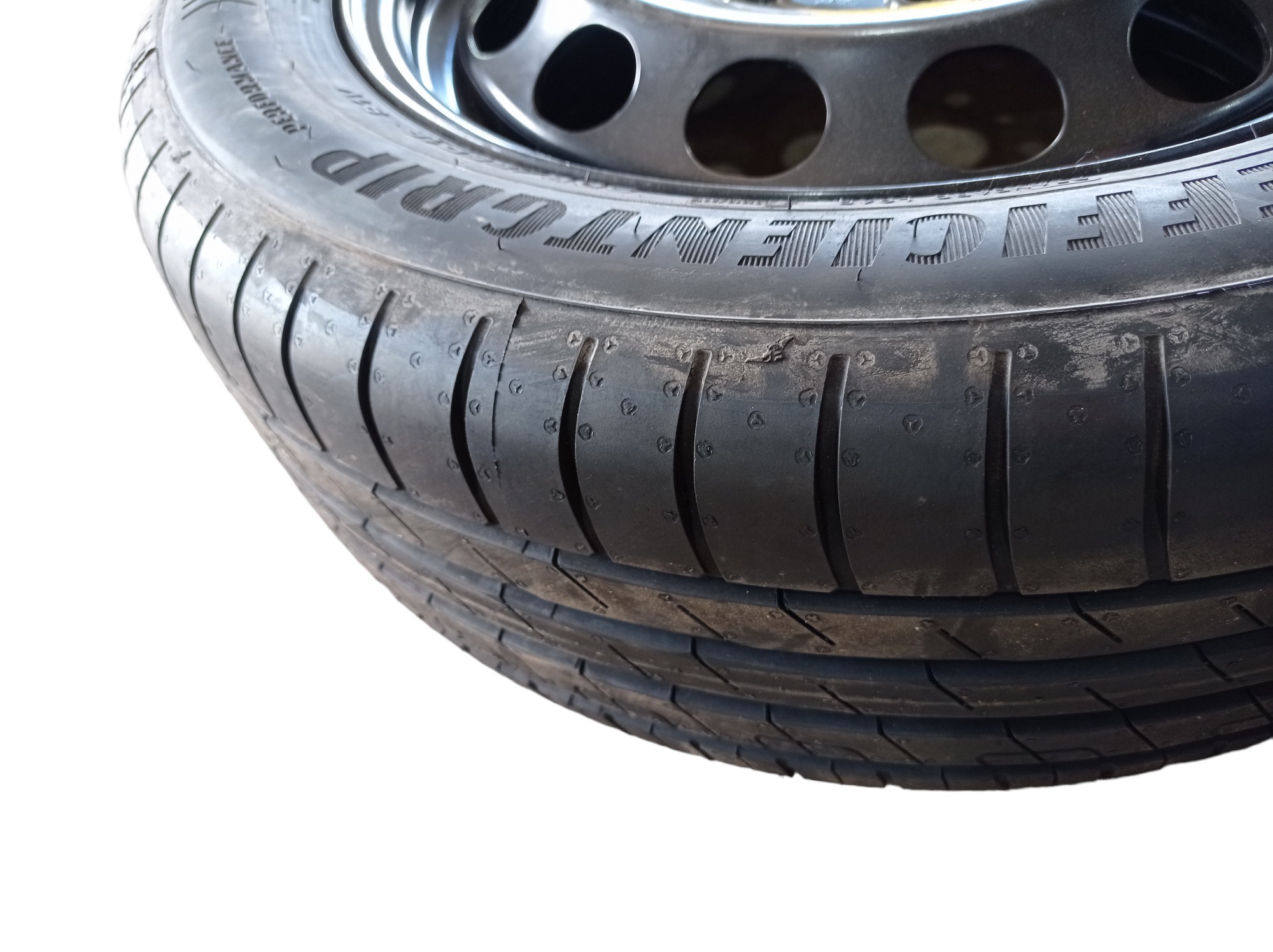 Roda Estepe Aro 15 Vw Golf Tsi Comfortline 2017 V585 2