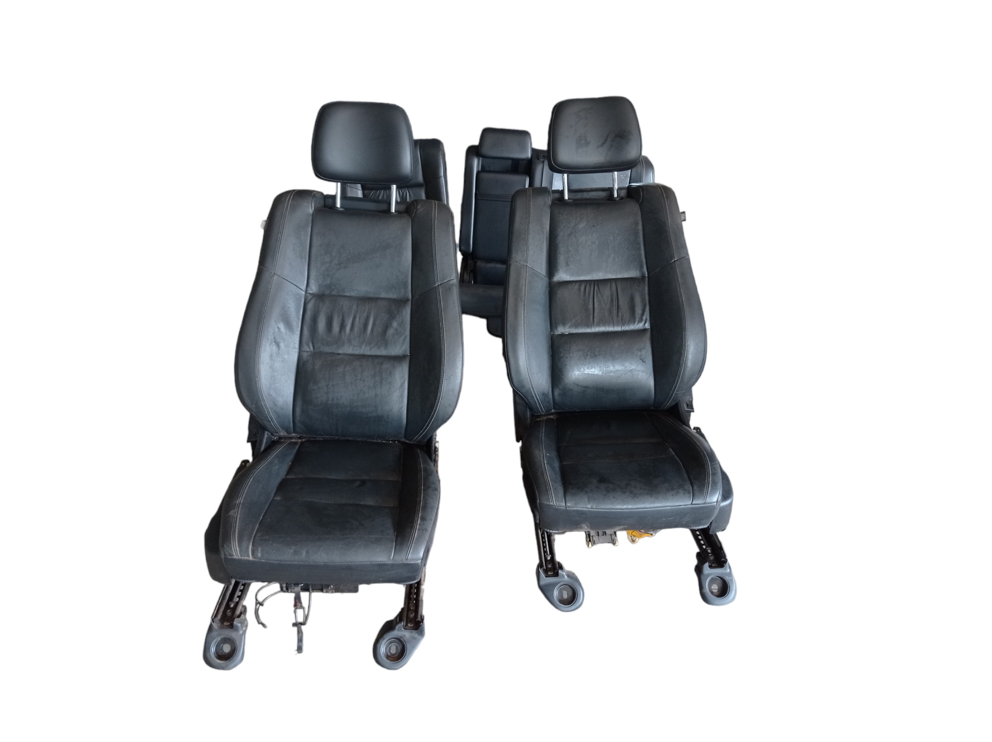 Jogo Banco Couro Jeep Grand Cherokee Ltd 2014 V580 Preto 3