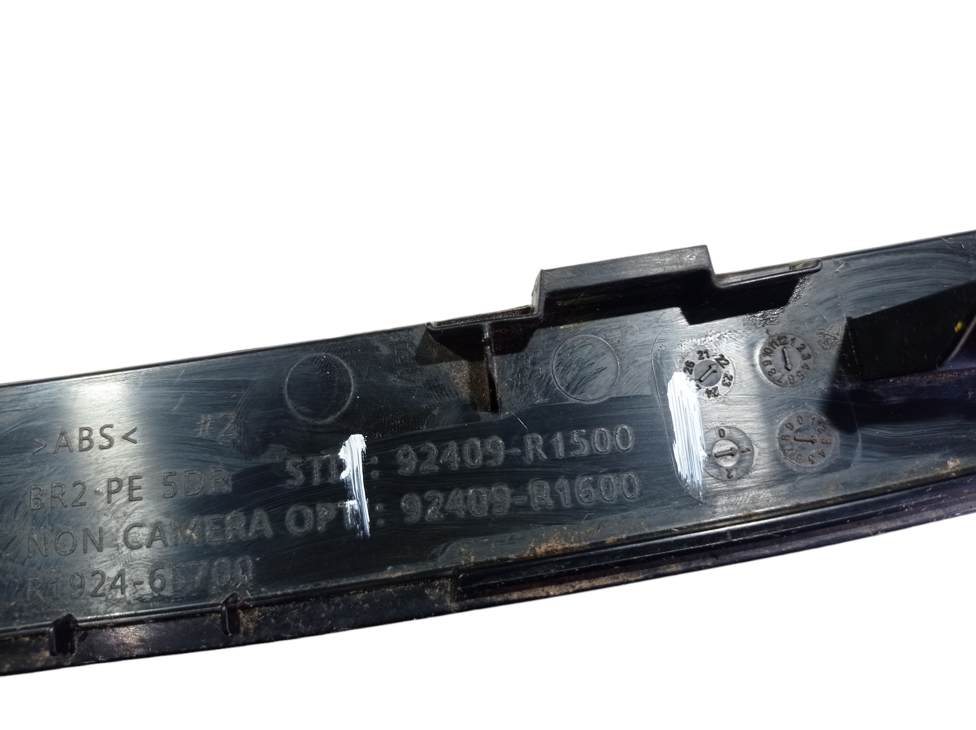 Moldura Lanterna Tampa Traseira Hyundai Hb20 Confort 23 V590 8
