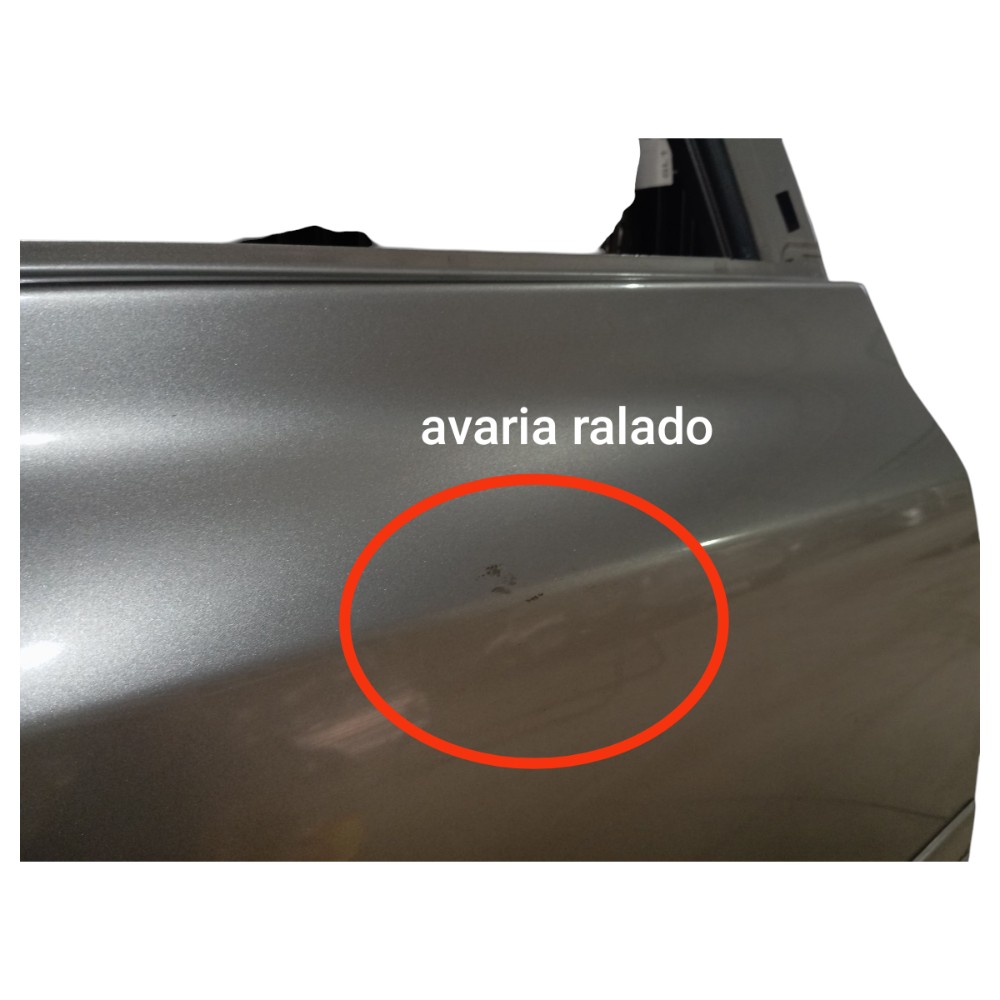 Porta Traseira Direita Honda Civic 2010 2015 V658 Traseira Direito Cinza 5
