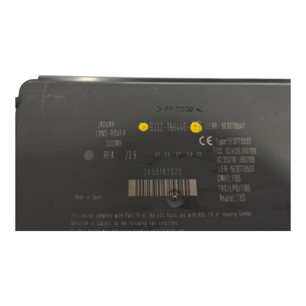 Módulo Iluminação Land Rover Evoque 2012 A 2015 V633 5