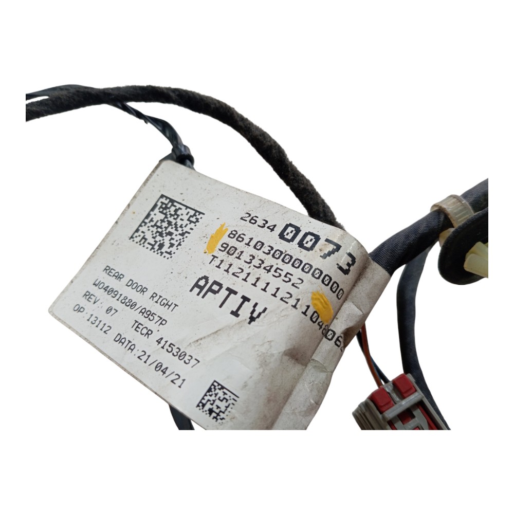 Chicote Porta Traseira Direita Gm Tracker 2020 2025 V627 2