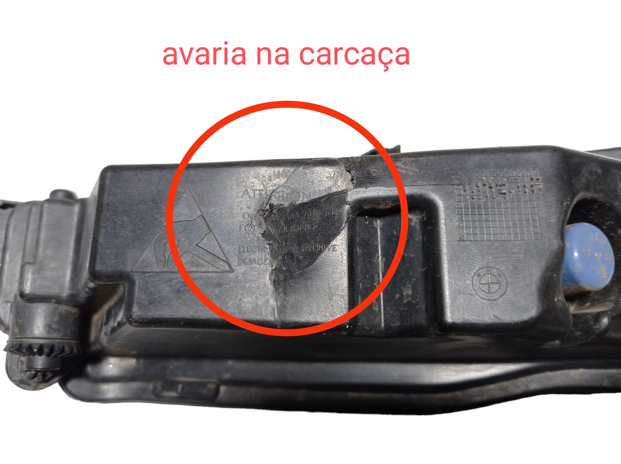 Lente Farol De Milha Direita Bmw X4 30i Xdrive 2019 V350 3