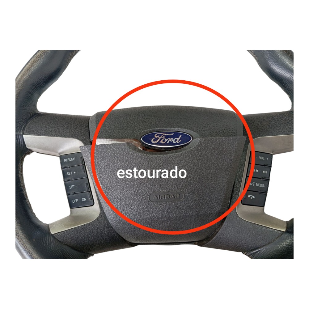 Volante Motorista Ford Fusion Awd 3.0 2010 V637 9