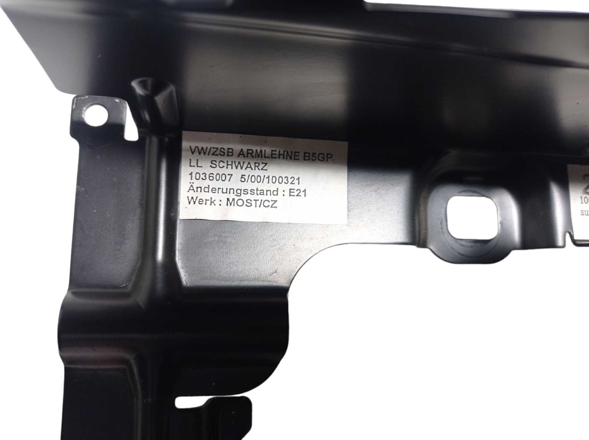 Apoio Braço Console Central Vw Passat 1996 2001 V300 Preto 9