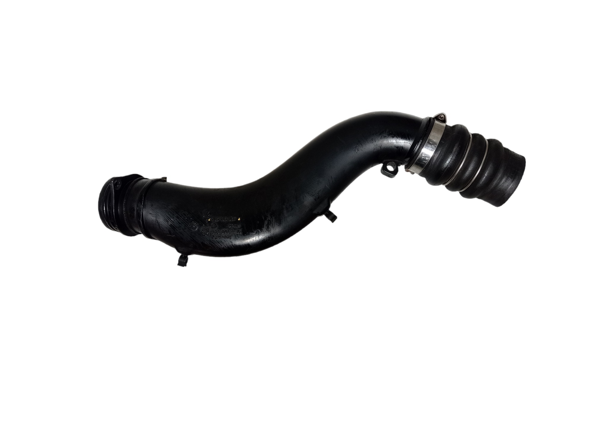 Mangueira Intercooler Esquerda Porsche Cayenne 4.5 2003 Preto 1