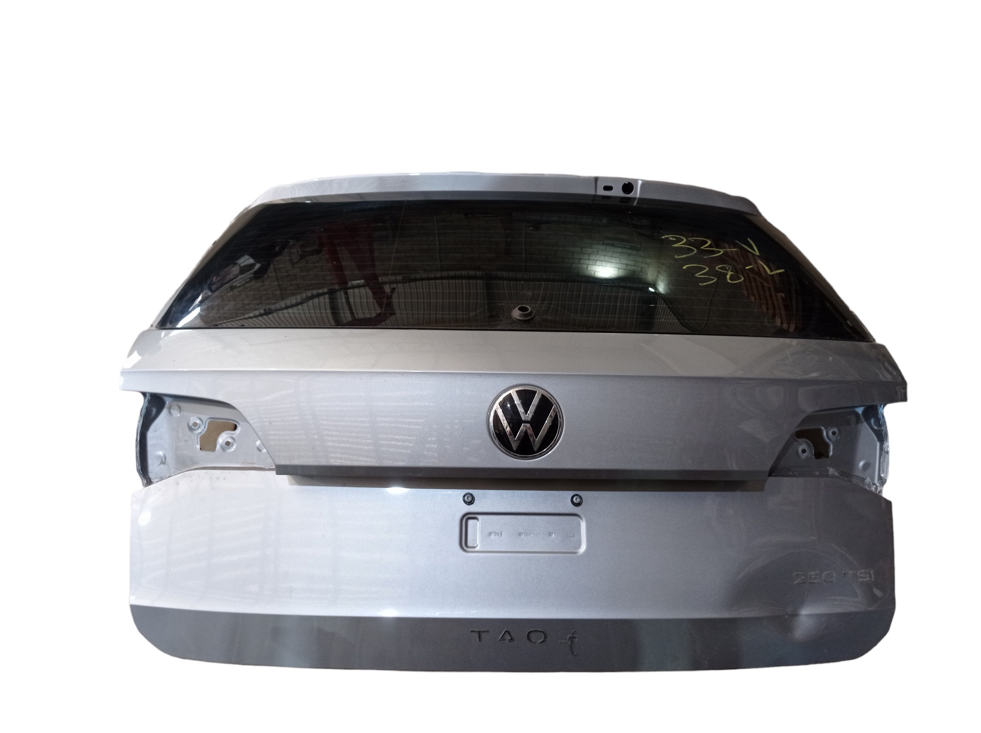 Tampa Traseira Malas Vw Taos Highline 2022 2024 V601 Prateado 2