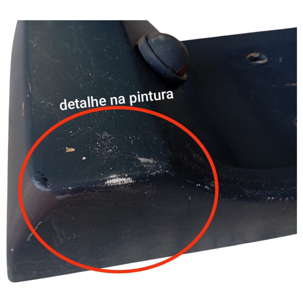 Moldura Placa Traseira Troller T4 2011 V650 Preto 7