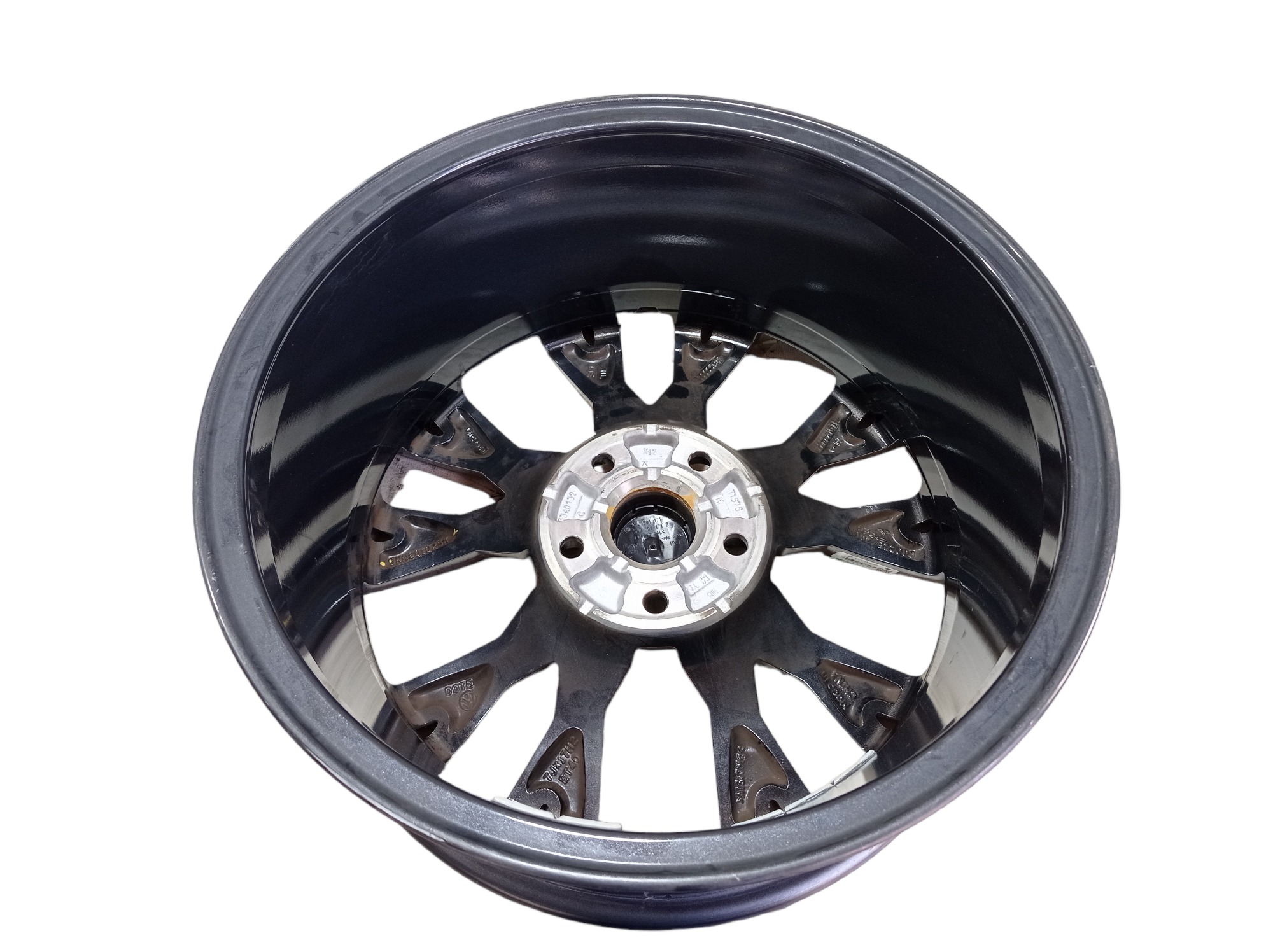 Roda Aro 17 Furaçao 5×112 Vw Tiguan 2018 A 2020 V419