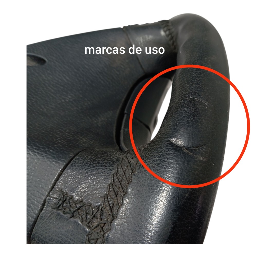 Volante Motorista Mercedes C180 2002 2007 V661 Preto 6
