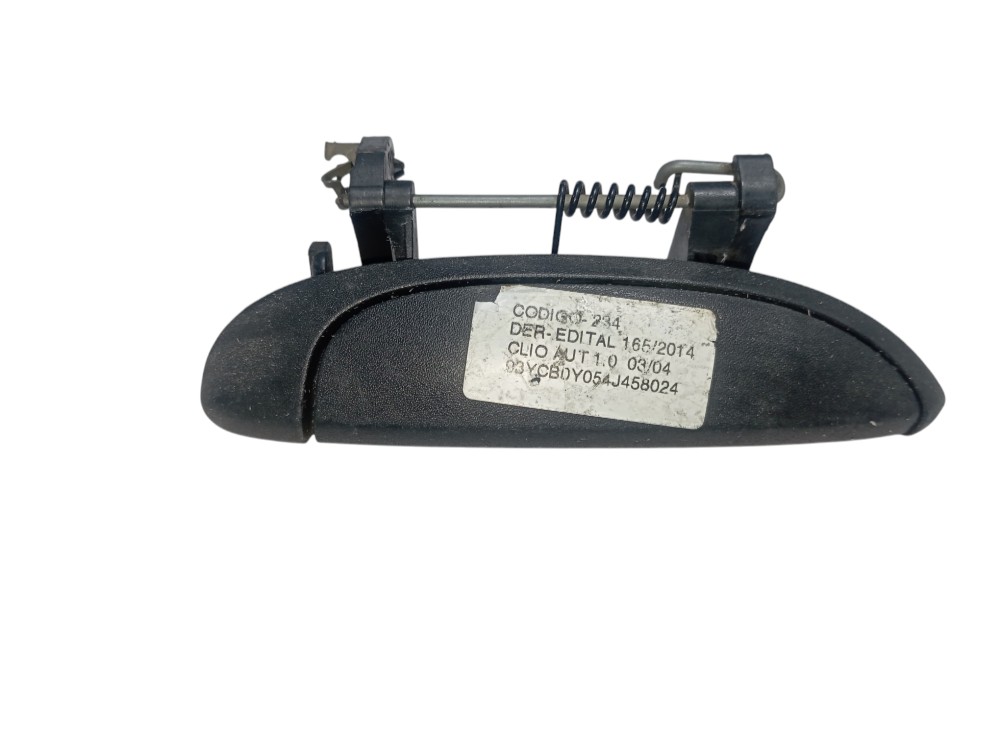 Maçaneta Externa Traseira Direita Renault Clio 2000/2005 V8 Preto 6