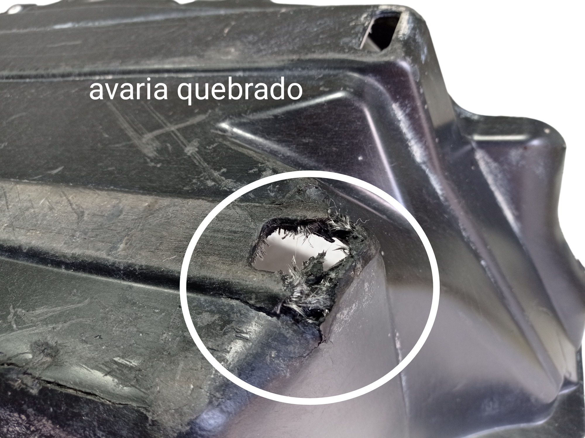 Protetor Direito Tanque Combustível Range Rover Vogue V583 6
