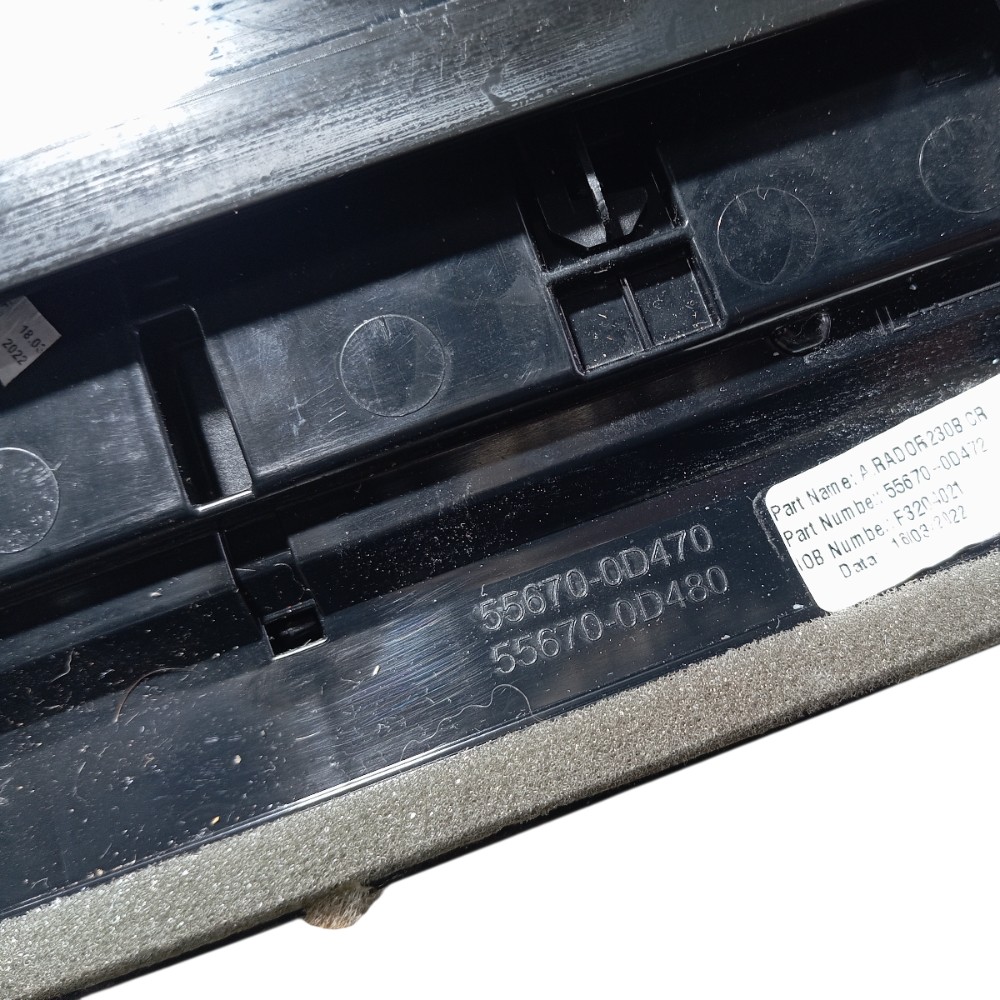 Moldura Central Painel Toyota Yaris 2019 A 2024 6