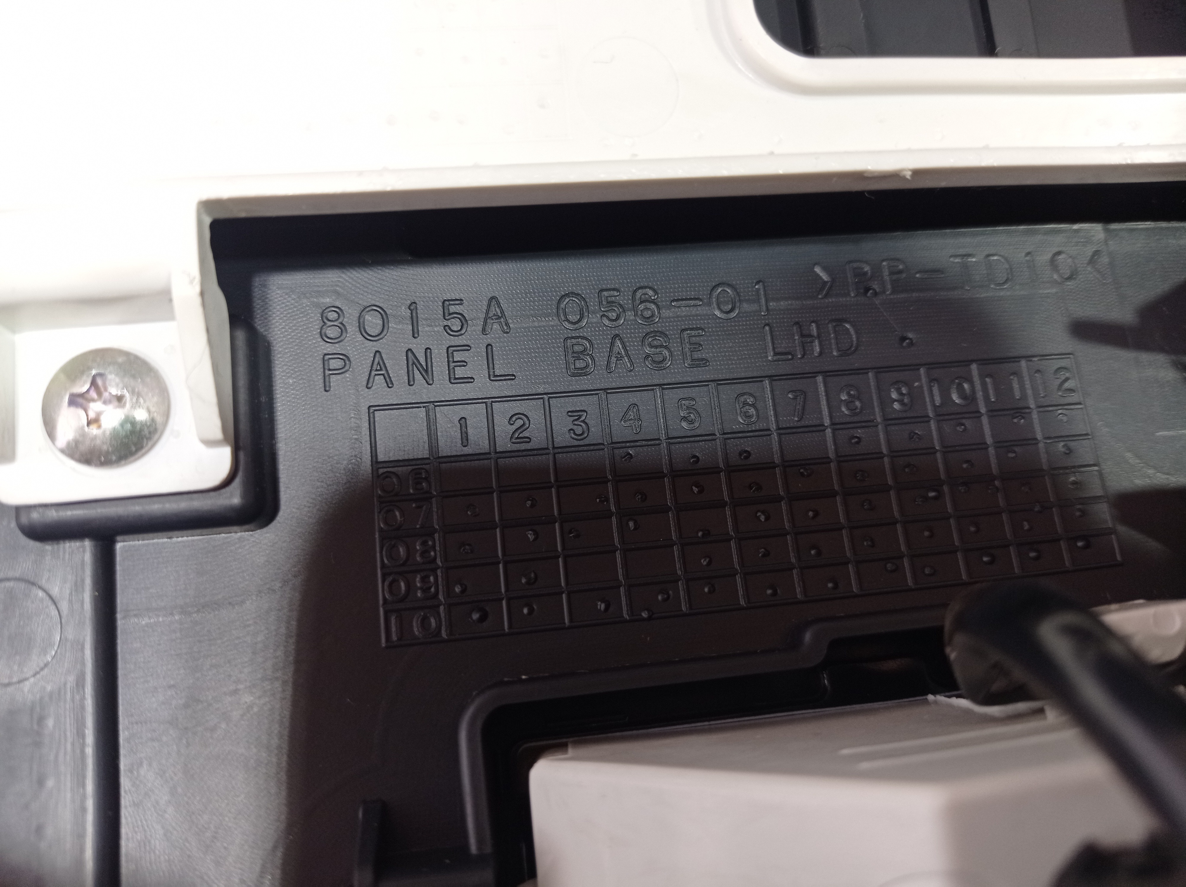 Moldura Alavanca Seletora Mitsubishi Pajero Full 2012 V575 10