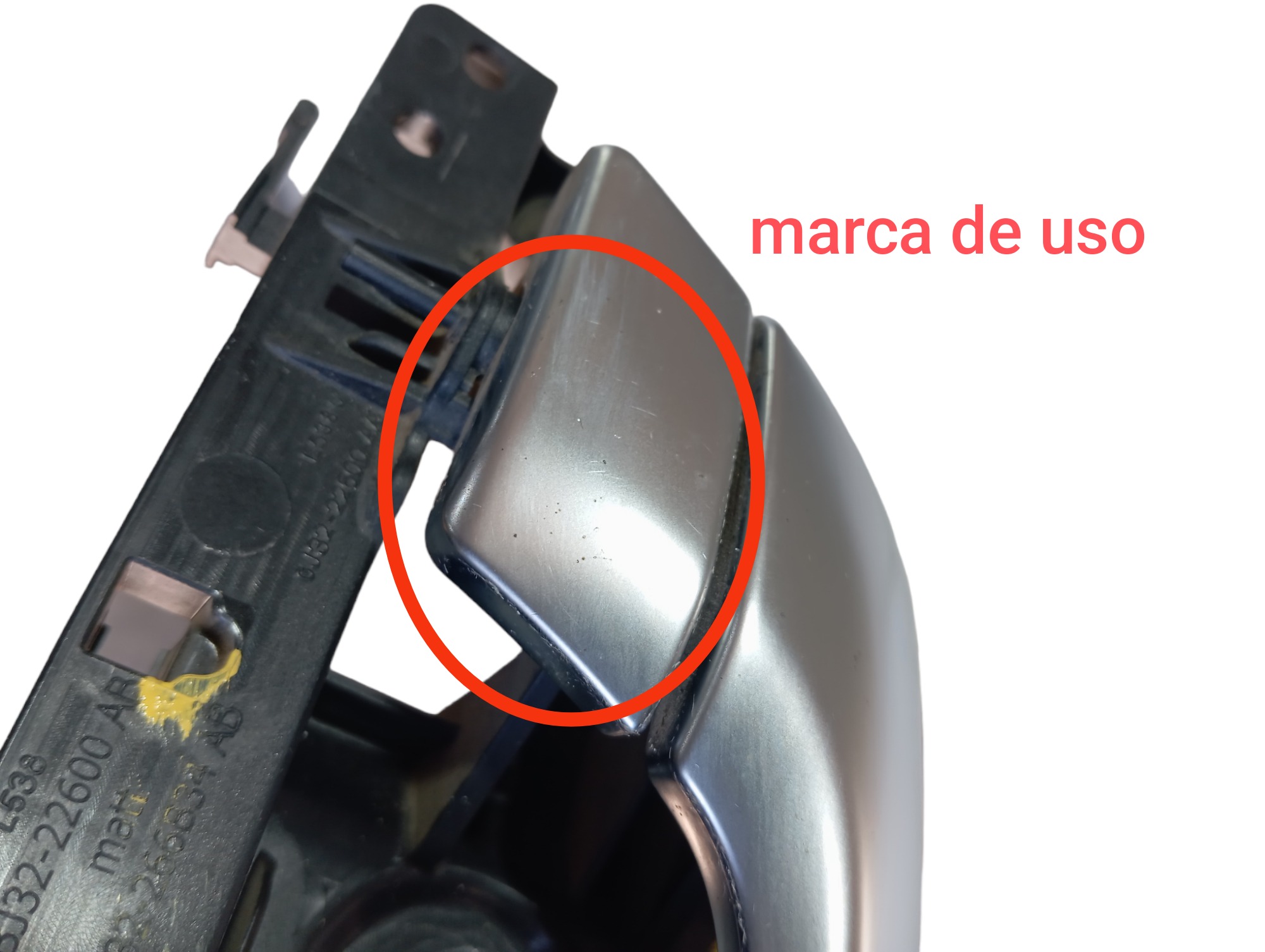 Maçaneta Int Porta Traseira Direita Range Rover Evoque V600  Traseira 6