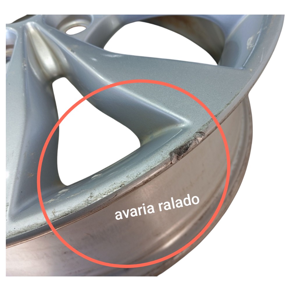 Roda Estepe Aro 17 Suzuki Grand Vitara 2012 A 2015 V649 7