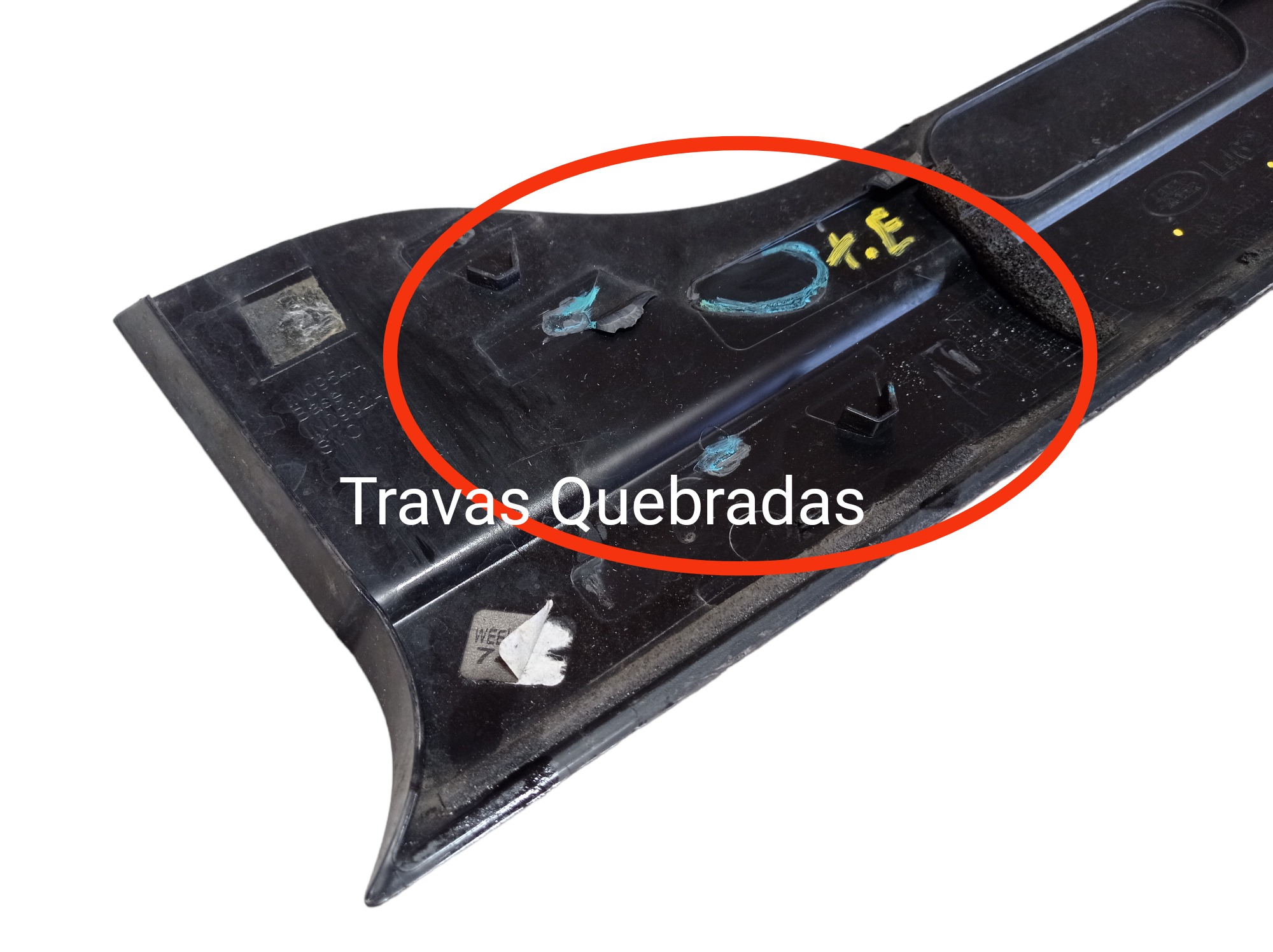 Moldura Teto Traseira Esquerda Discovery 5 2019 V597 7
