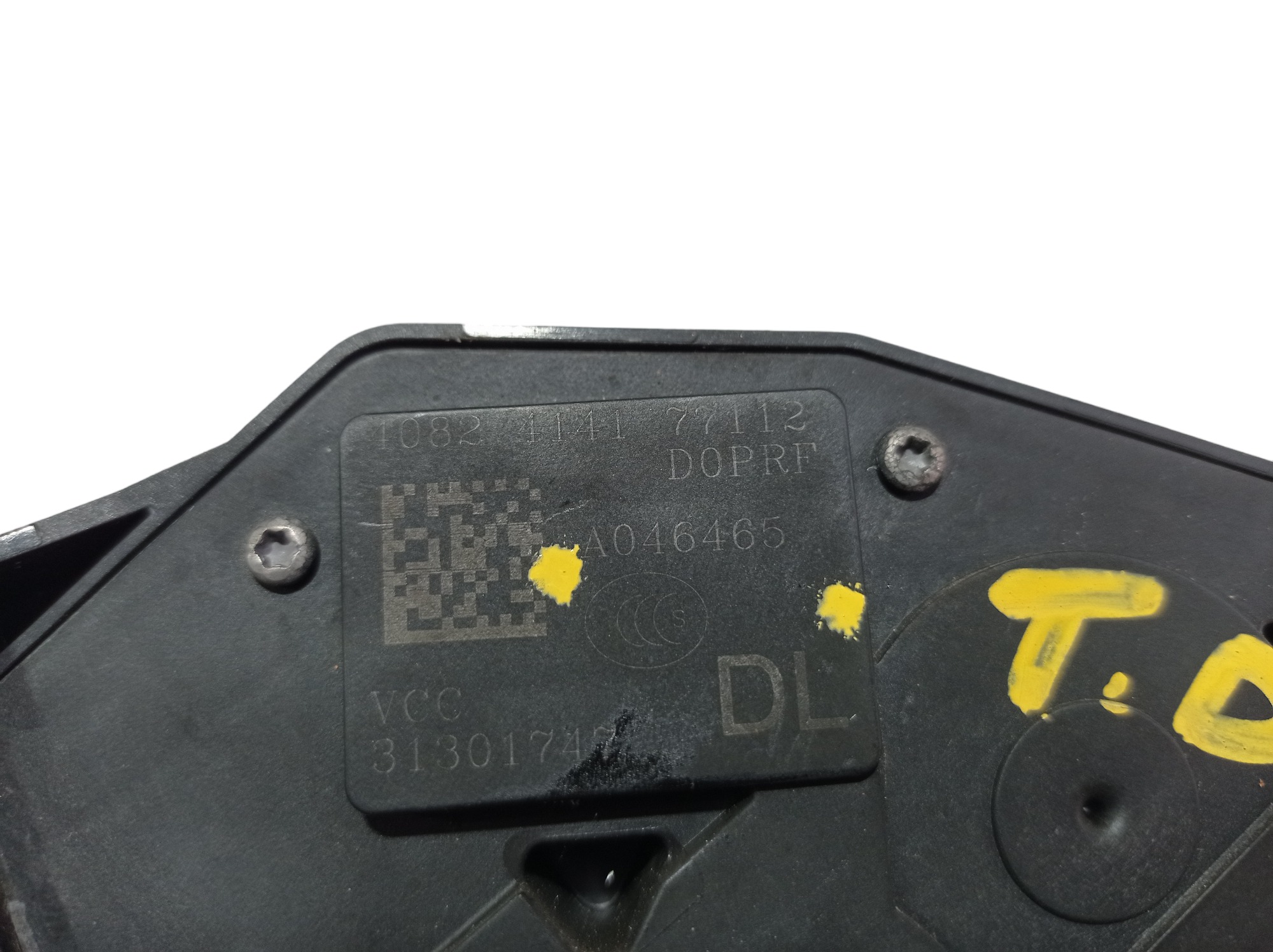 Fechadura Porta Traseira Direita Volvo S60 T5 2011 A 18 V587 8
