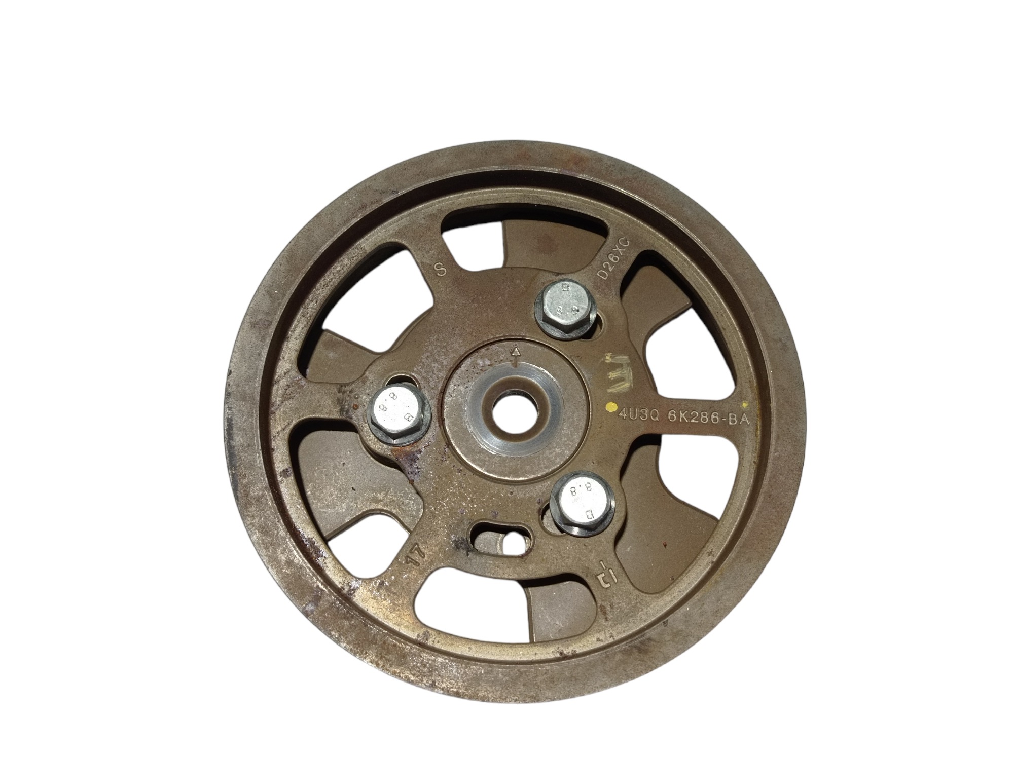 Polia Virabrequim Esquerda Land Rover Discovery 5 2020 V562 4