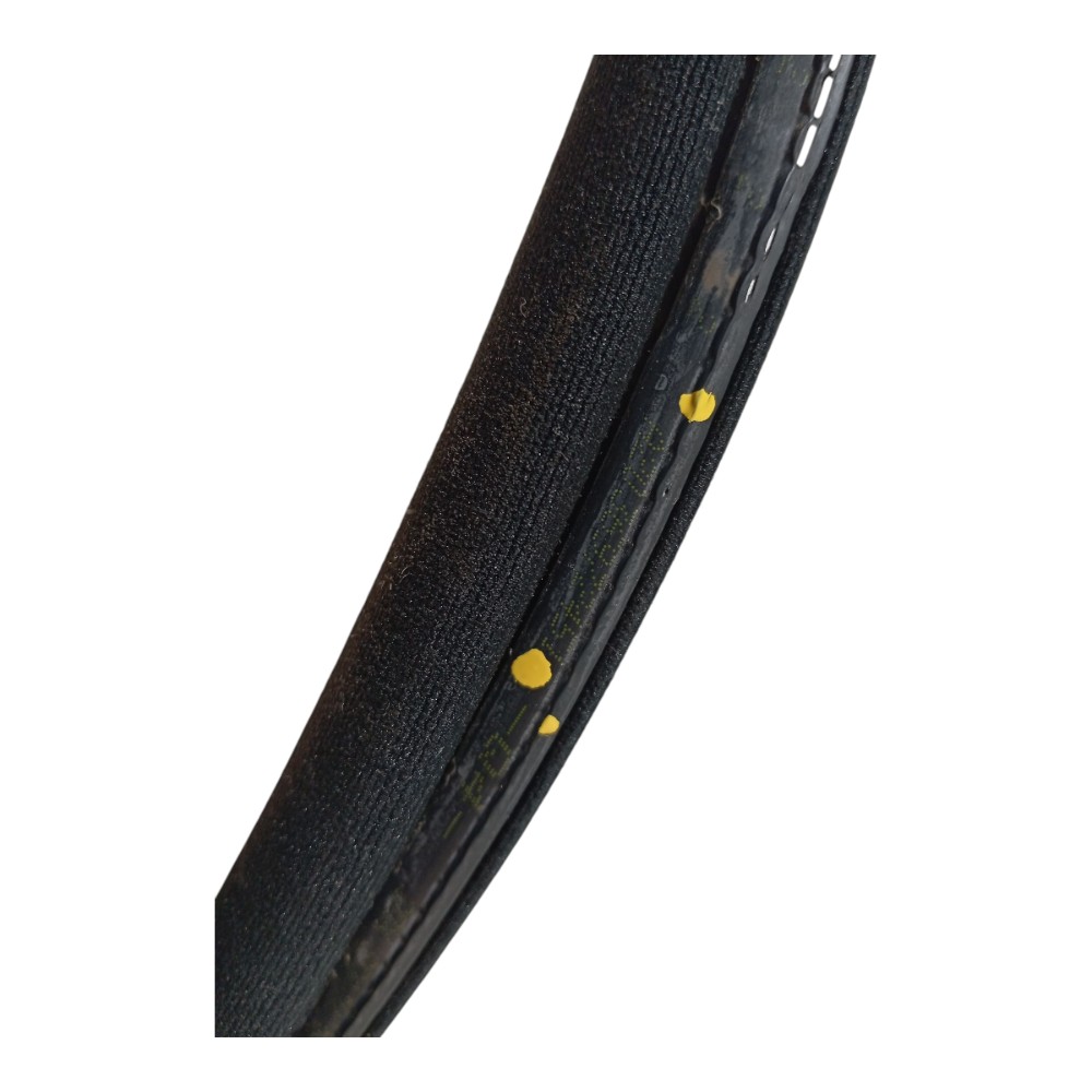 Borracha Porta Traseira Esquerd Mercedes C180 2002 2007 V661 Preta 6