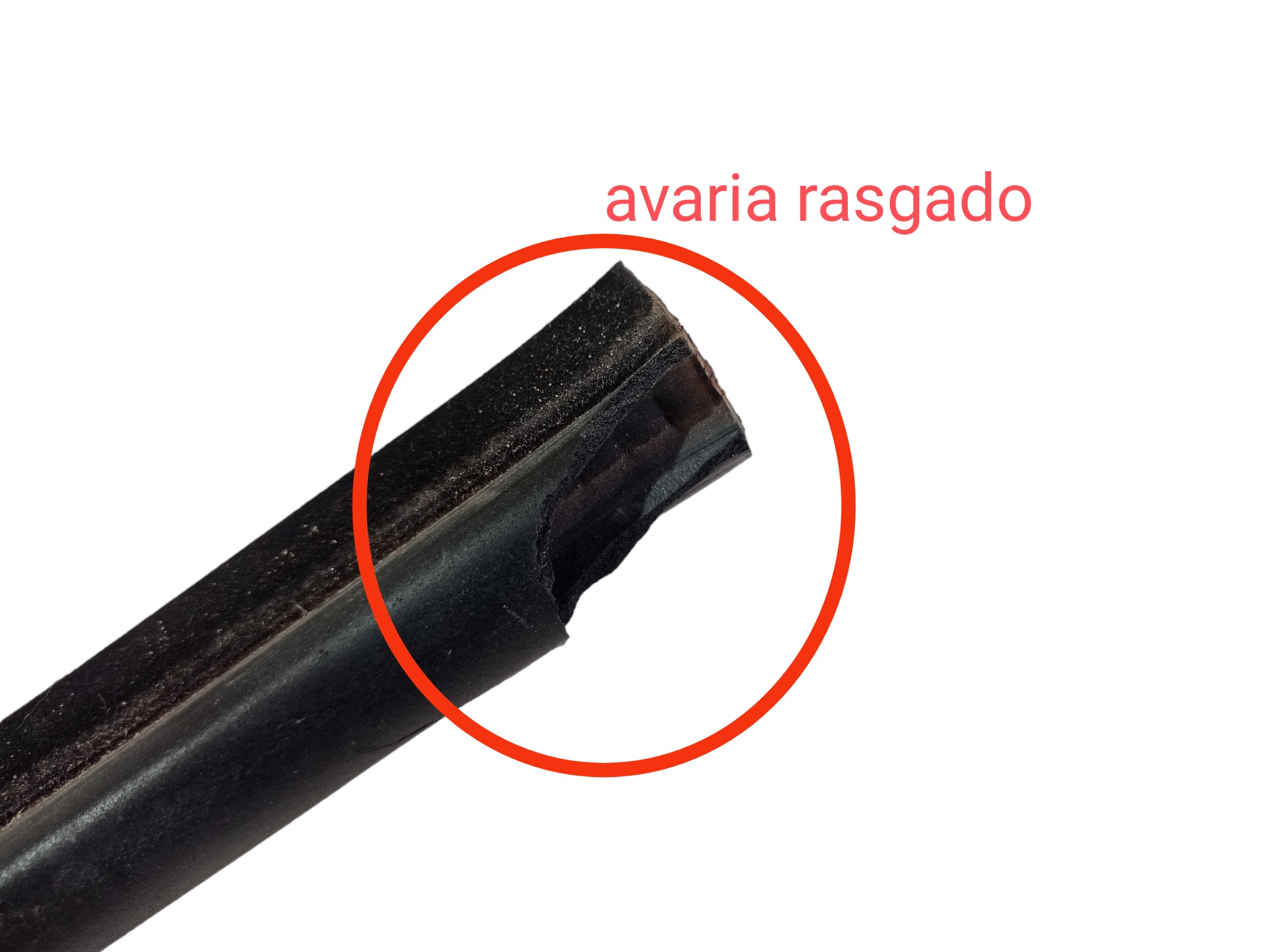 Borracha Porta Dianteira Esquerda Range Rover Vogue 08 V583 2