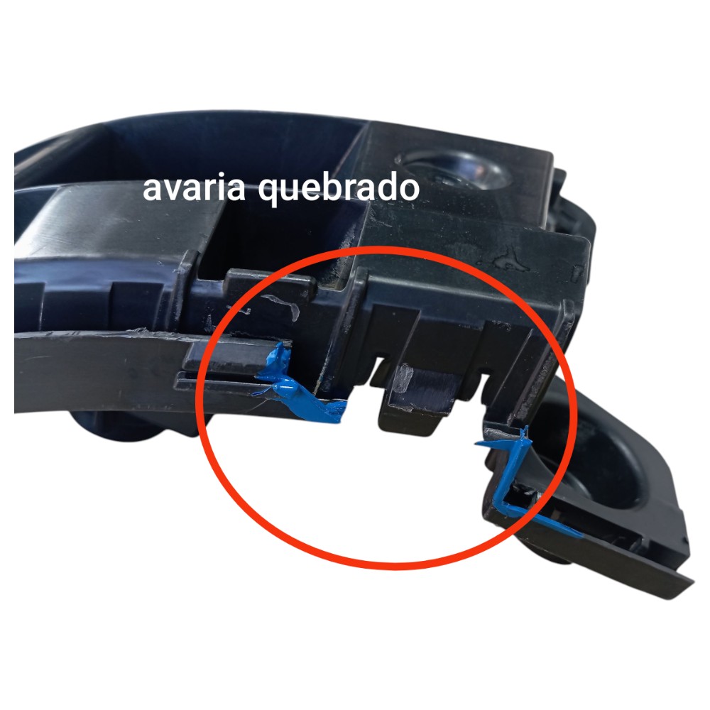 Guia Direito Parachoque Trase Vw Taos Highline 2022 24 V655 7