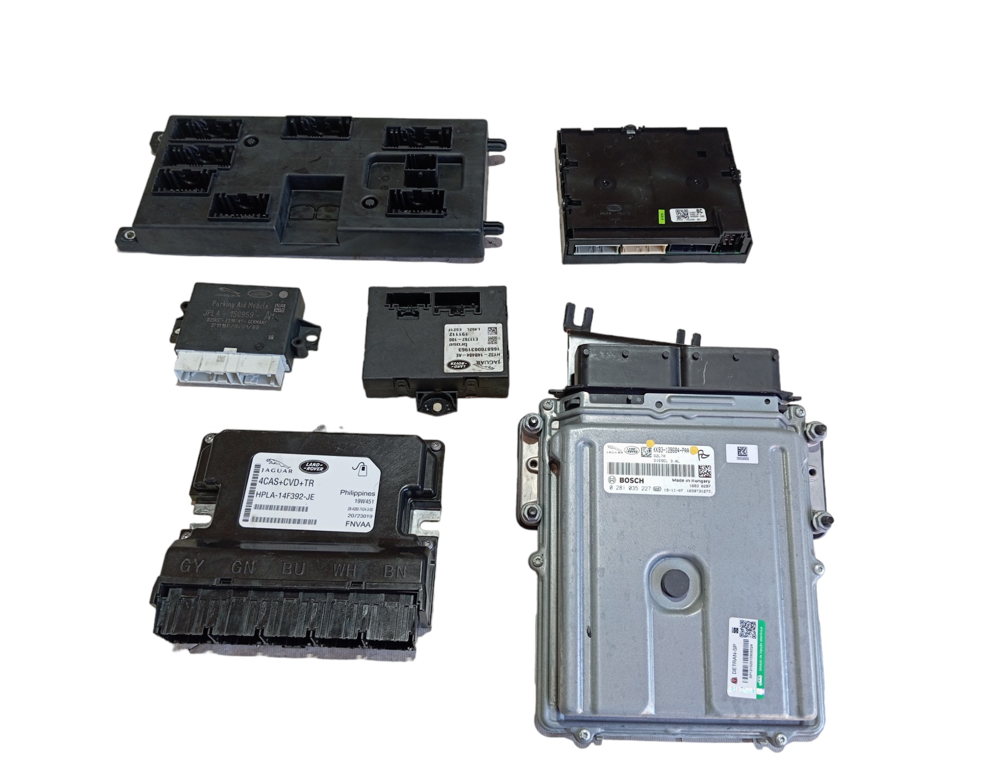 Kit Módulo Injeção Land Rover Discovery 5 3.0 2019 V597 3