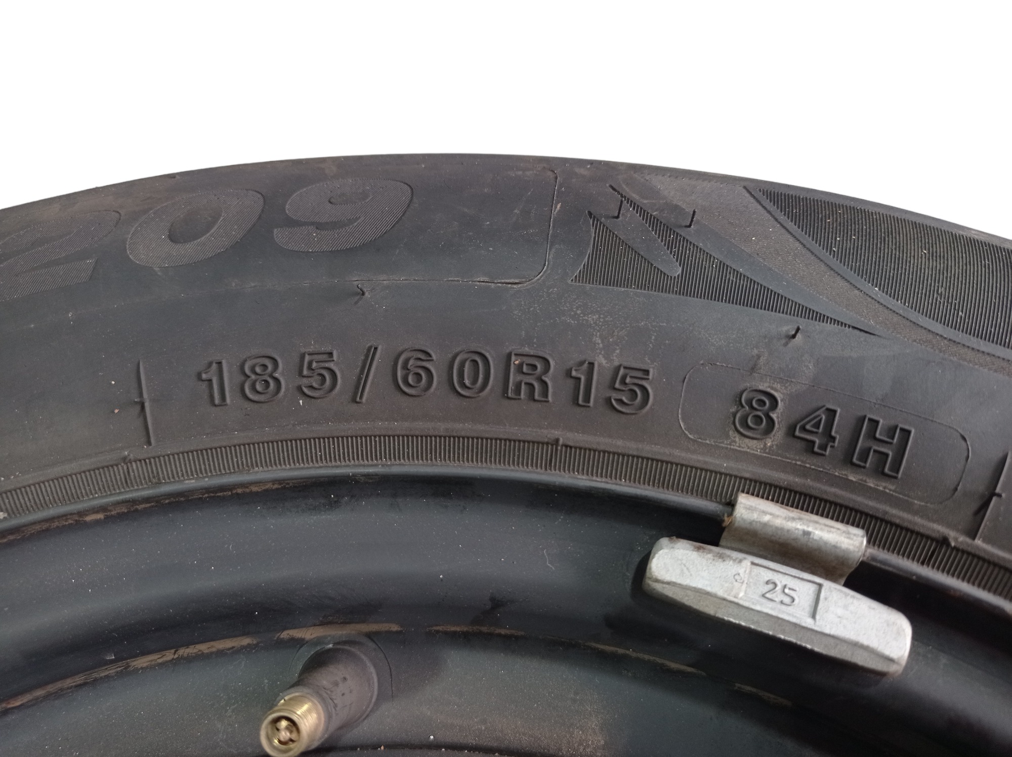 Roda Estepe Aro 15 Hyundai Hb20 Confort 2023 V590 9