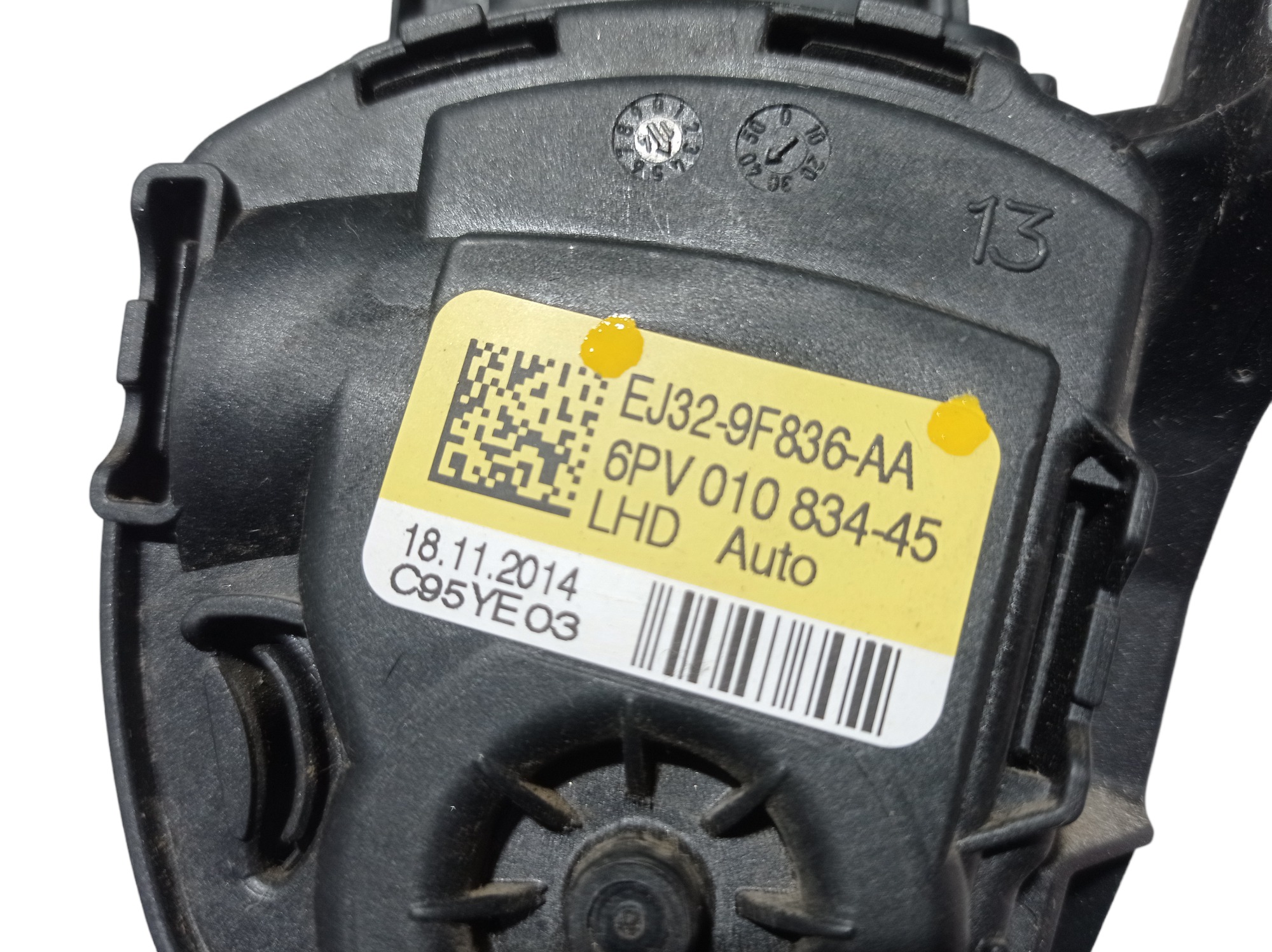 Pedal Acelerador Range Rover Evoque 2.2 2015 V600 9