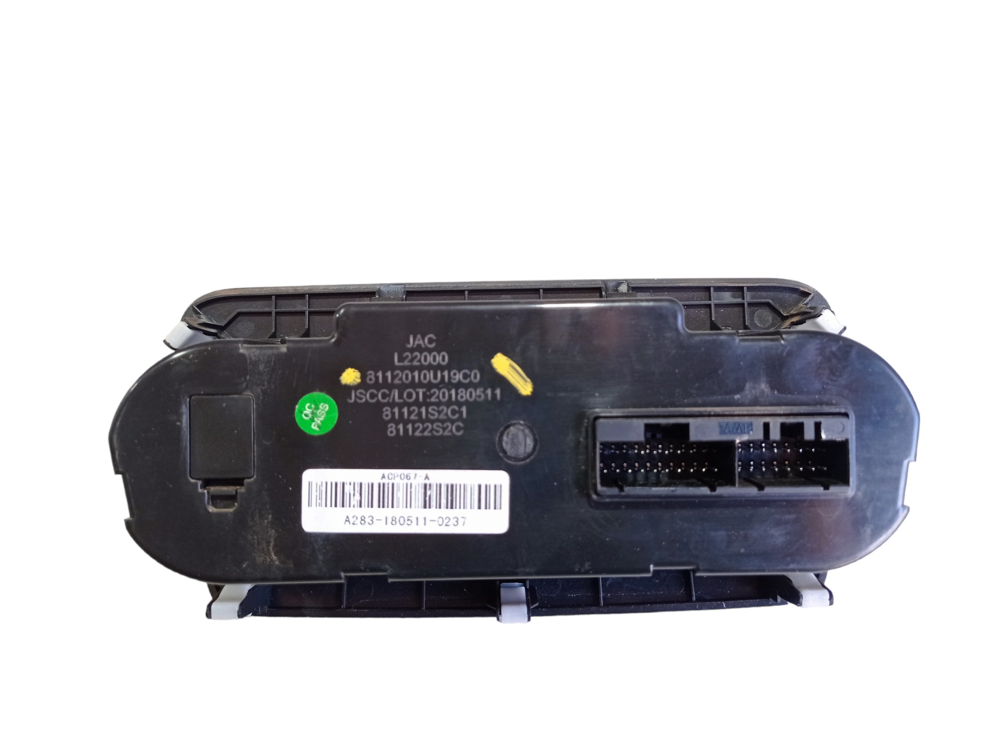 Painel Comando Ar Condicionado Jac T40 2019 V565 6